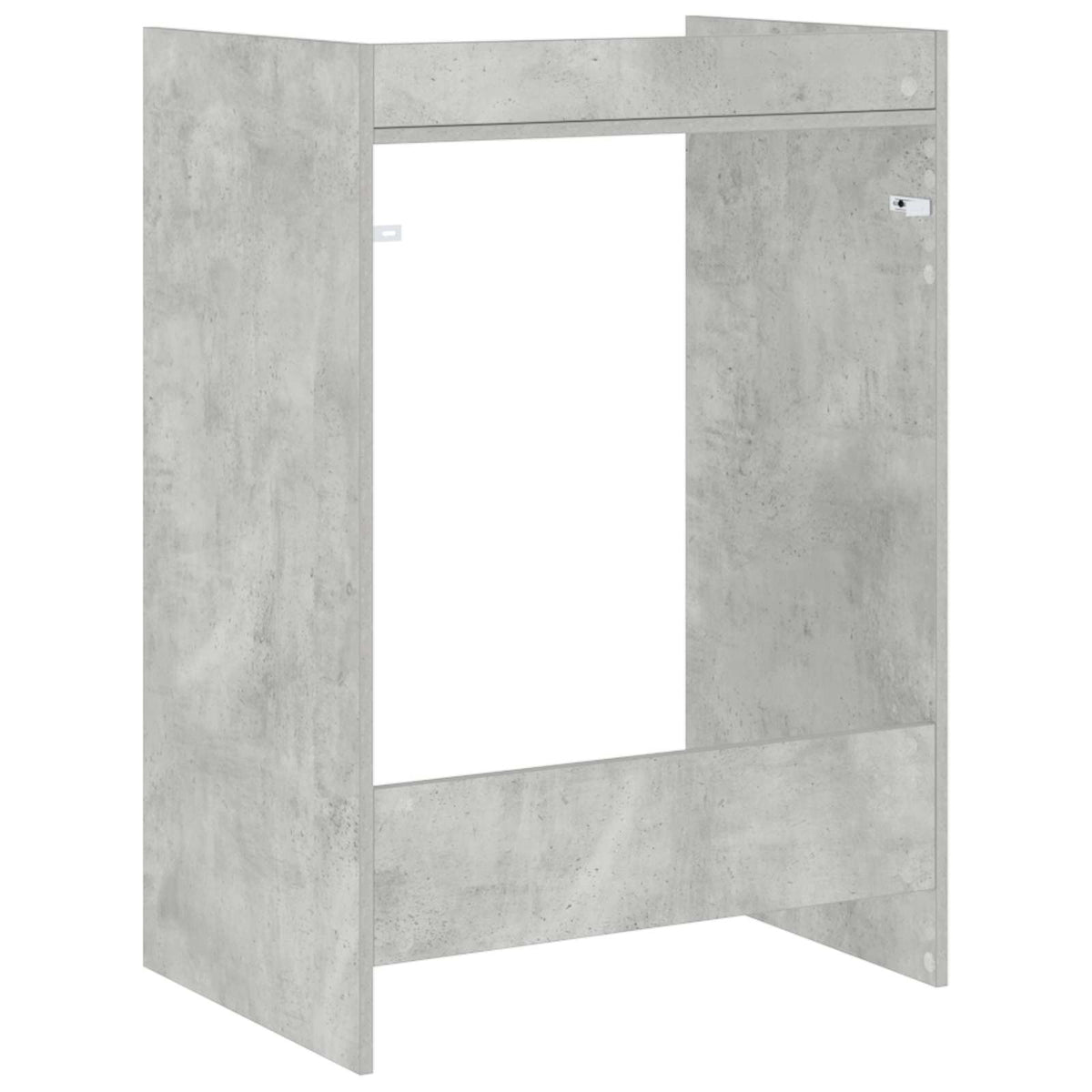 Skalbimo mašinos spintelė Betoninė 67,5 x 48 x 97 cm