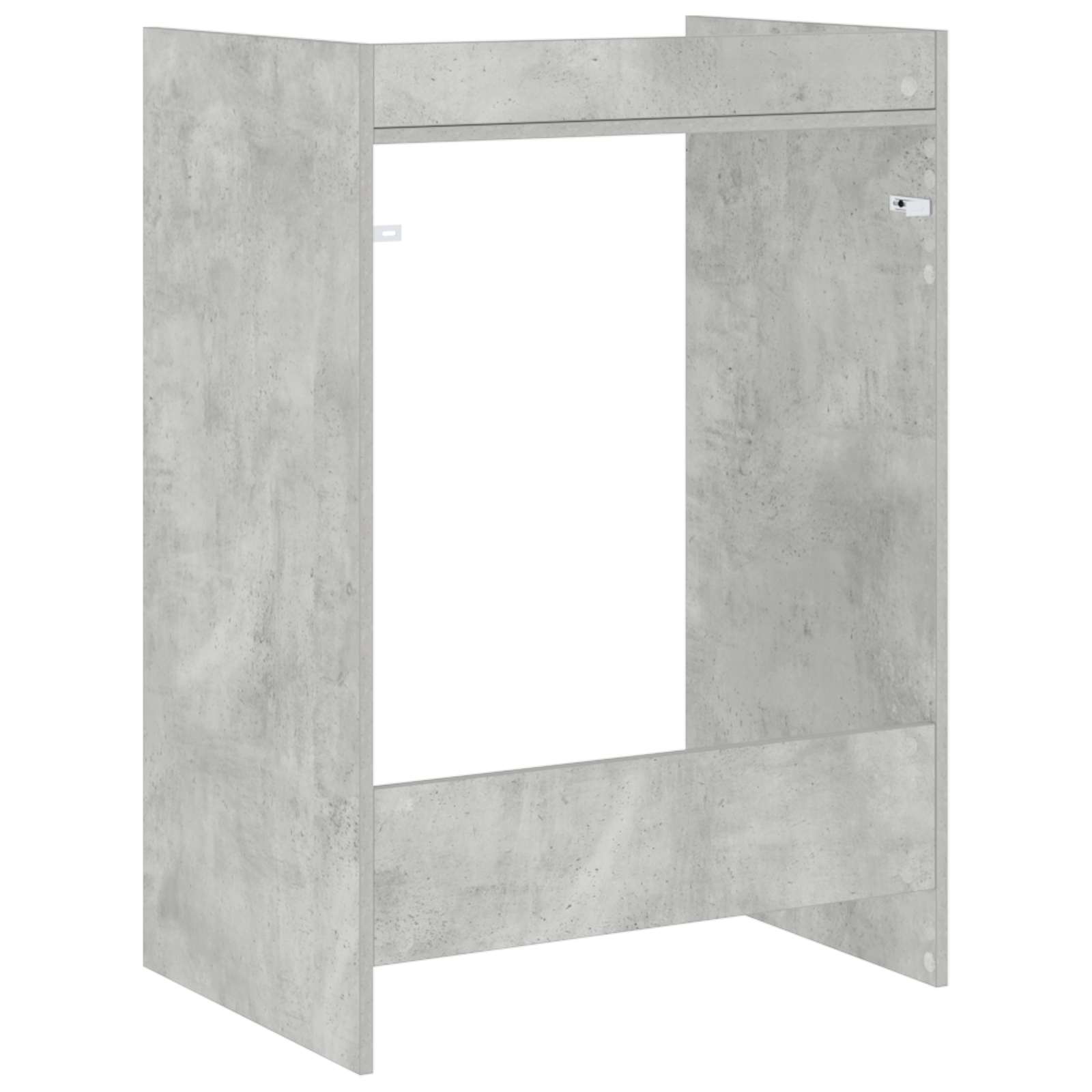 Skalbimo mašinos spintelė Betoninė 67,5 x 48 x 97 cm
