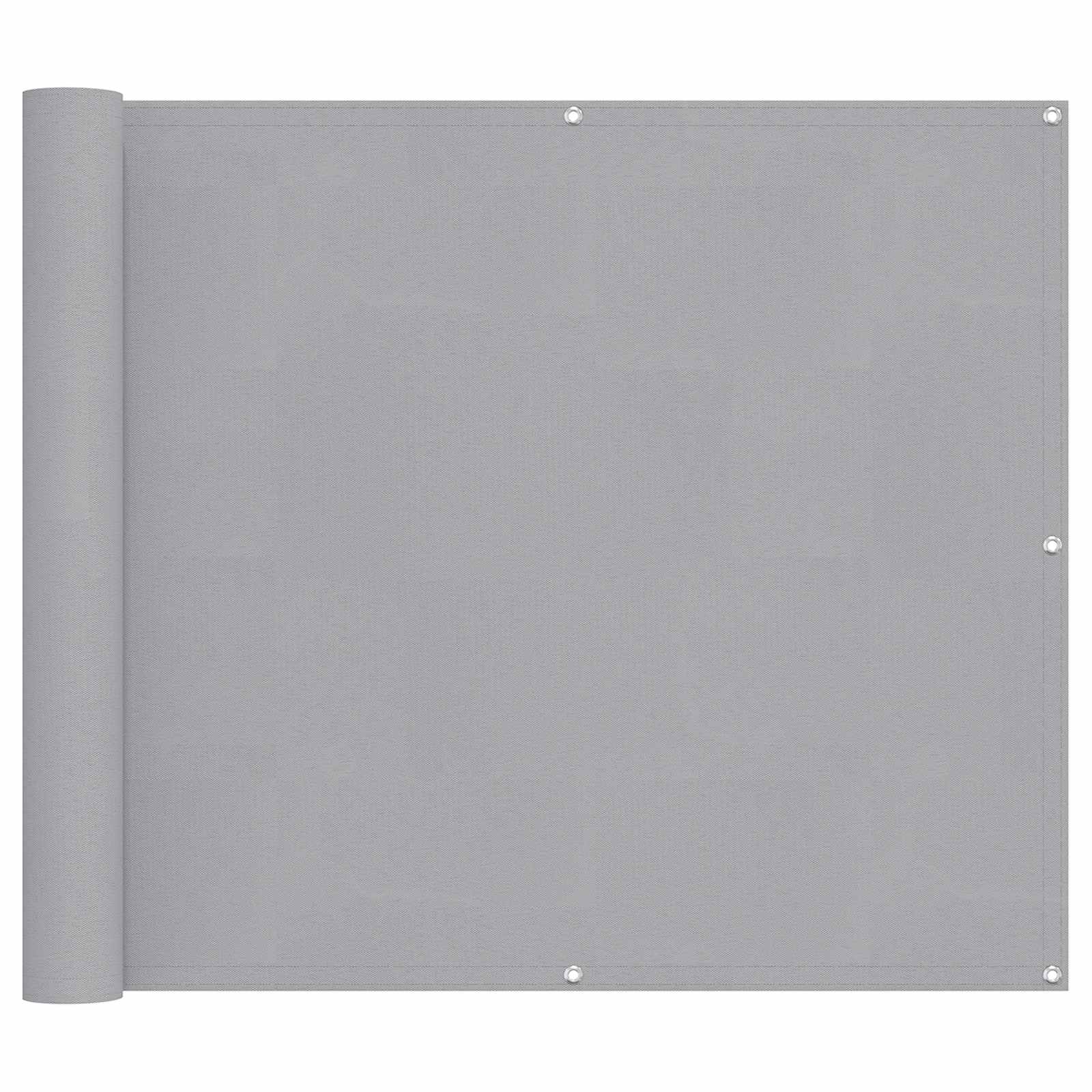 Balkono Ekranas 100 x 400 cm Oksfordo audinys Stačiakampio