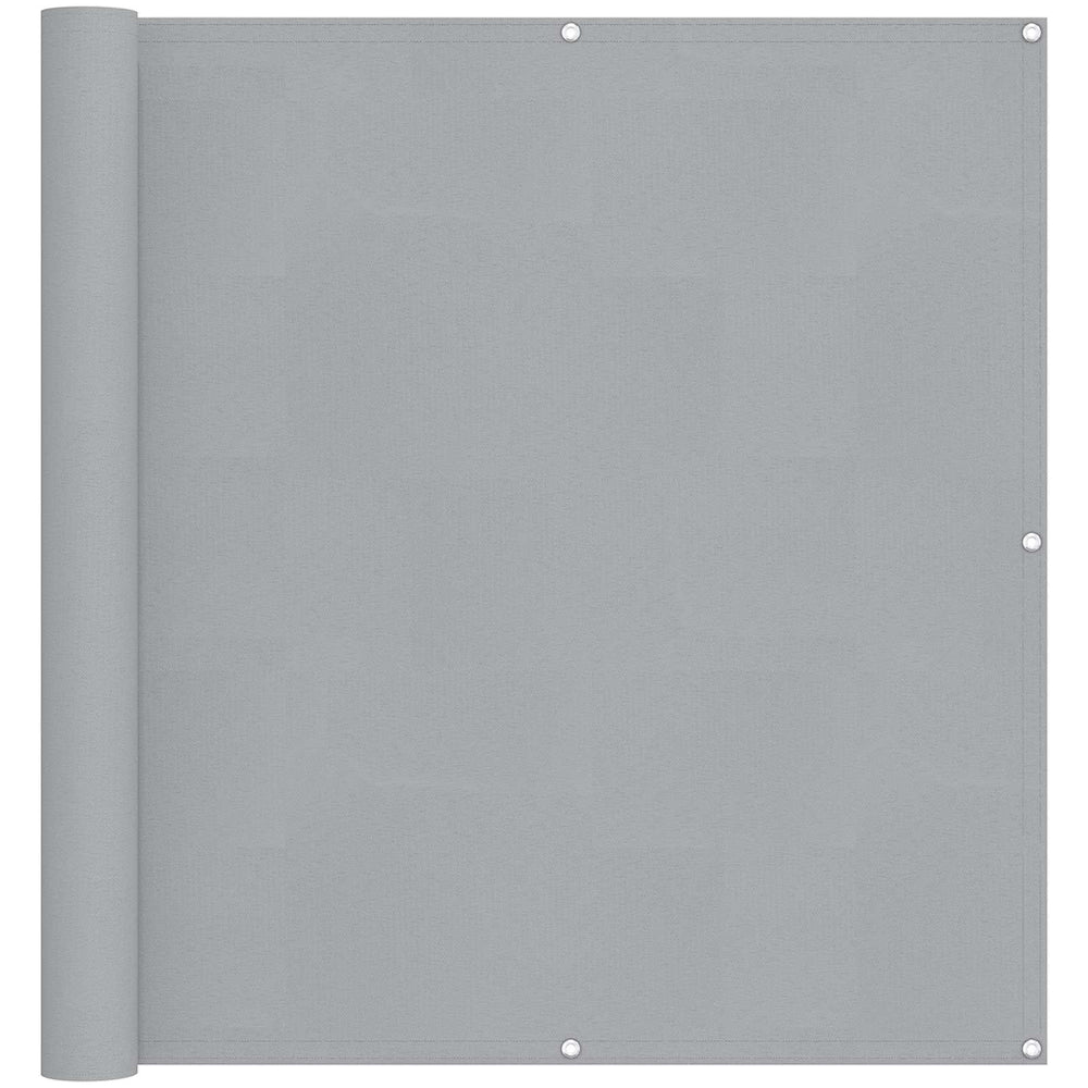 Balkono Ekranas Šviesiai pilka 110 x 300 cm Oksfordo audinys