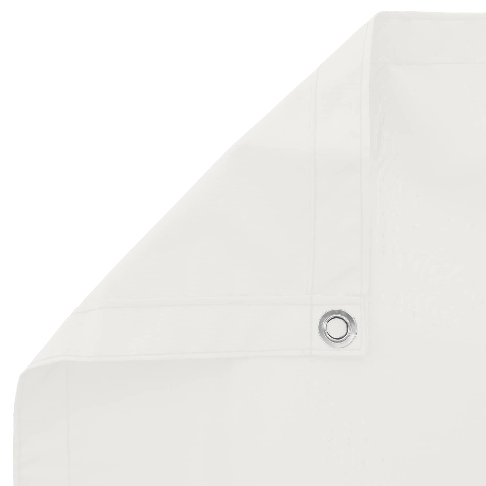 Balkona aizsegs balts 100 x 700 cm Oksfordas audums