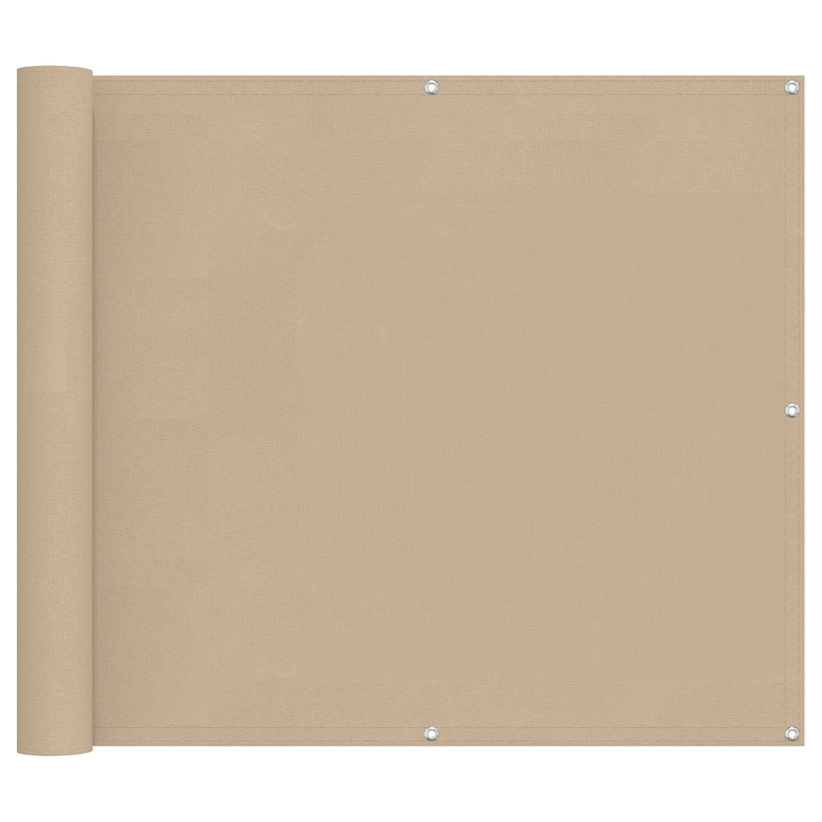 Balkono Ekranas 100 x 500 cm Oksfordo audinys Stačiakampio