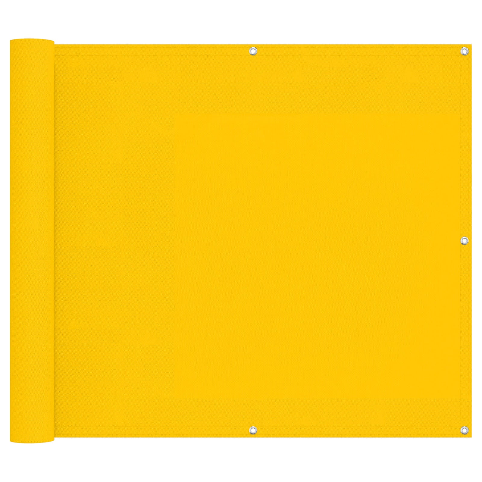 Balkono Ekranas Geltona 100 x 500 cm Oksfordo audinys
