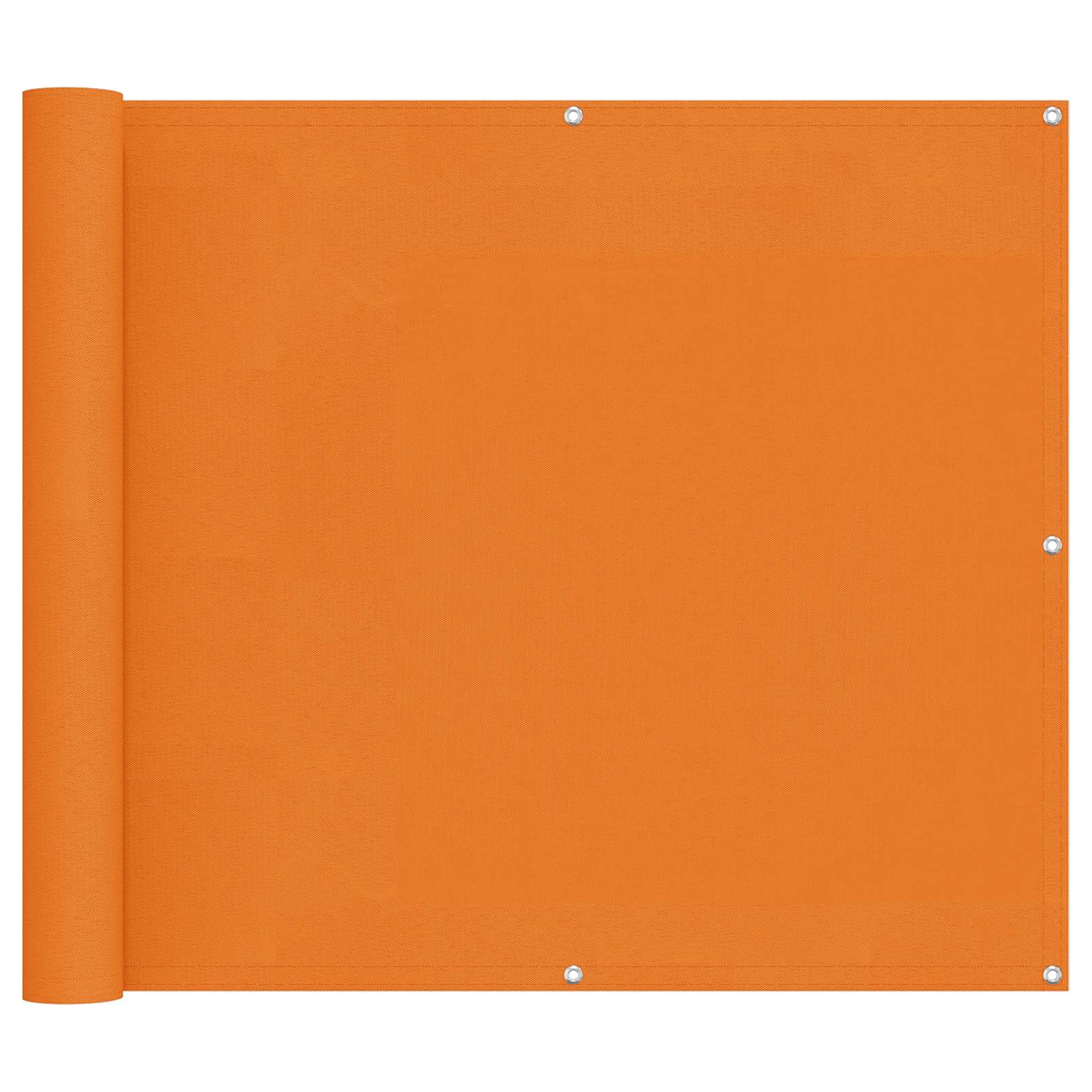 Balcony Screen Orange 100 x 700 cm Oxford Fabric