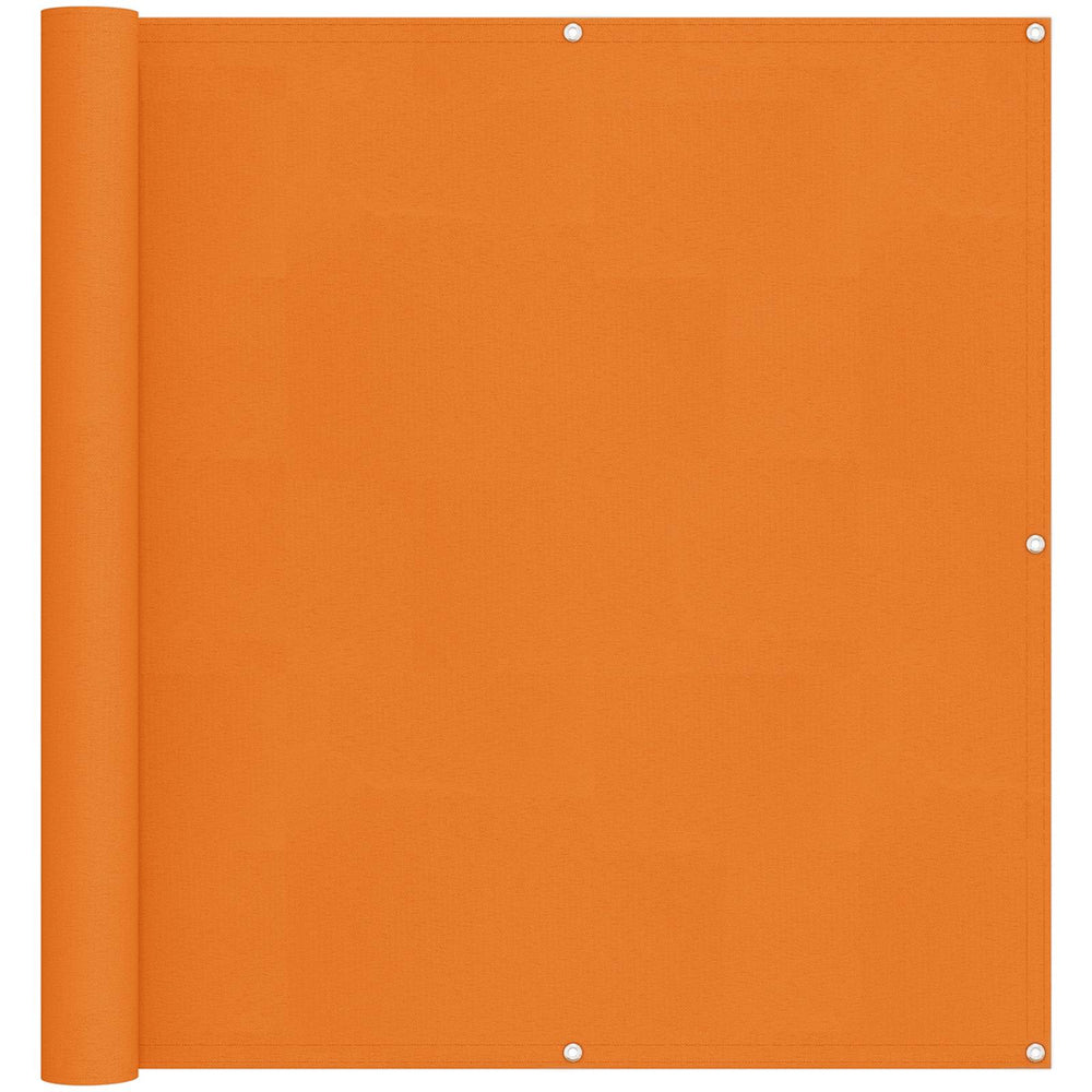 Balcony Screen Orange 110 x 1000 cm Oxford Fabric