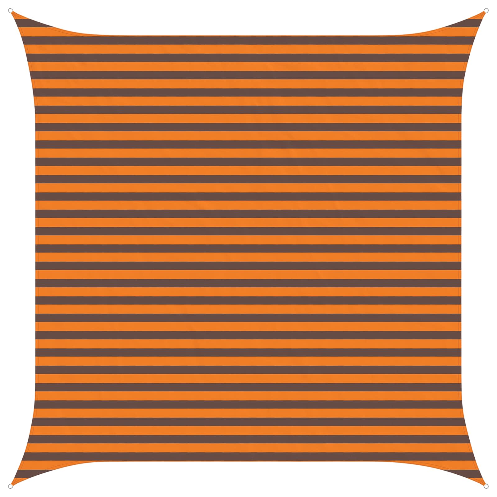 Saules buru oranžs un brūns 3,6 x 3,6 m