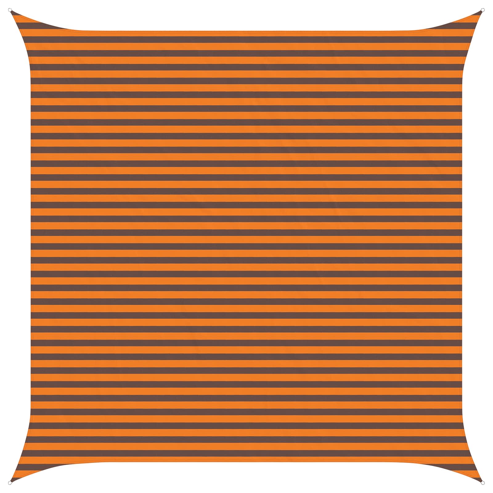 Saulės burė Oranžinė ir ruda 4,5 x 4,5 m