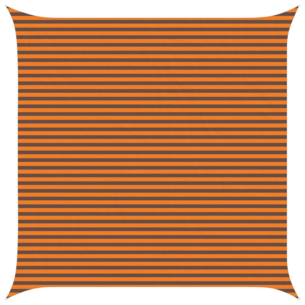 Saules bura oranža un brūna 5 x 5 m 100% poliesters Oksfords