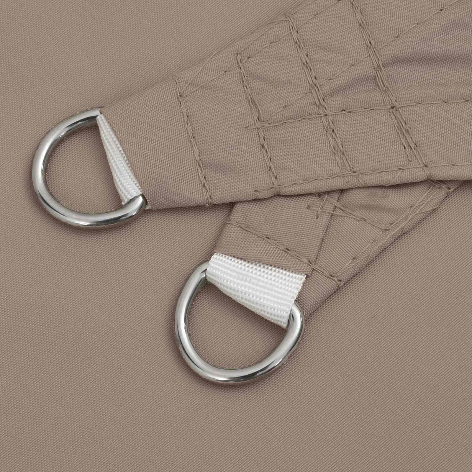 Saulės burė Taupe 6 x 2,5 m 100% poliesteris Oksfordas