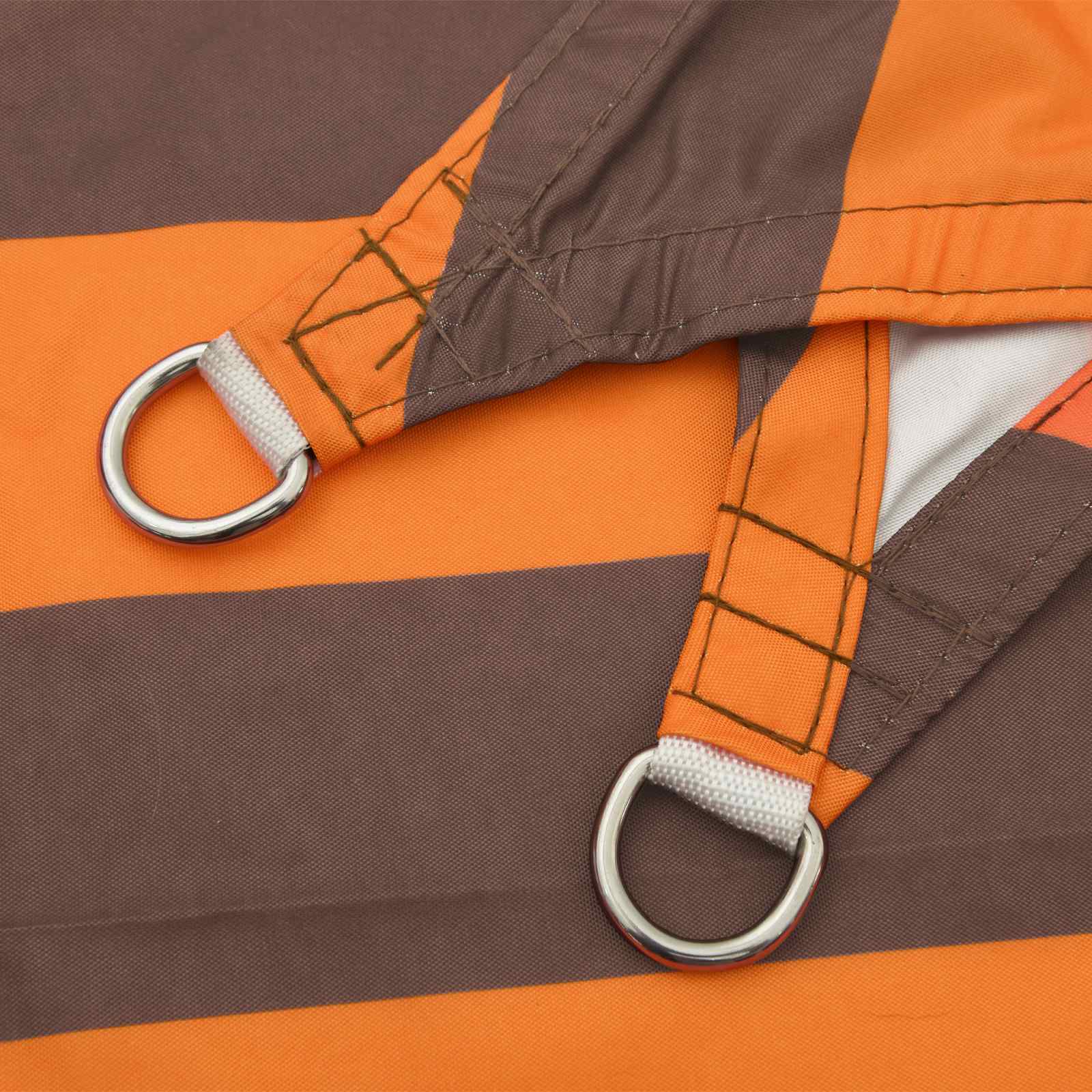 Saulessargs oranžs un brūns 5 × 3,5 m
