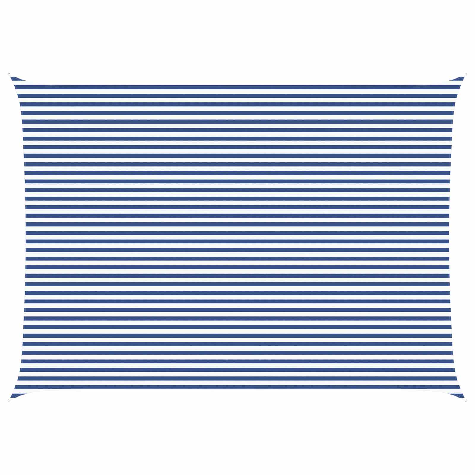 Saulės burė Mėlyna ir balta 7 x 5 m 100% poliesteris Oksfordas