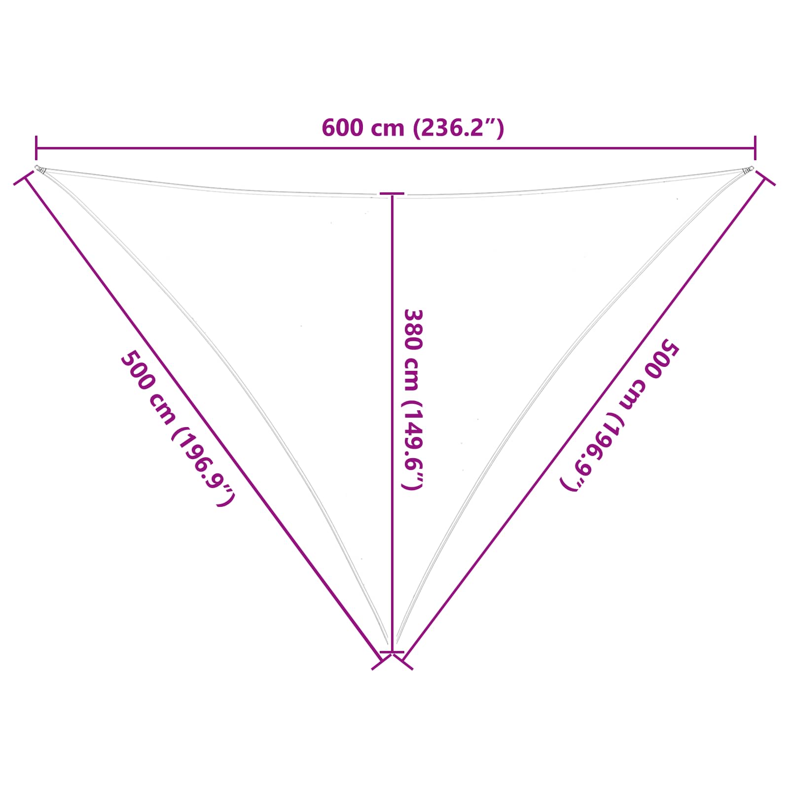 Saules bura, dzeltena un balta, 5 x 5 x 6 m