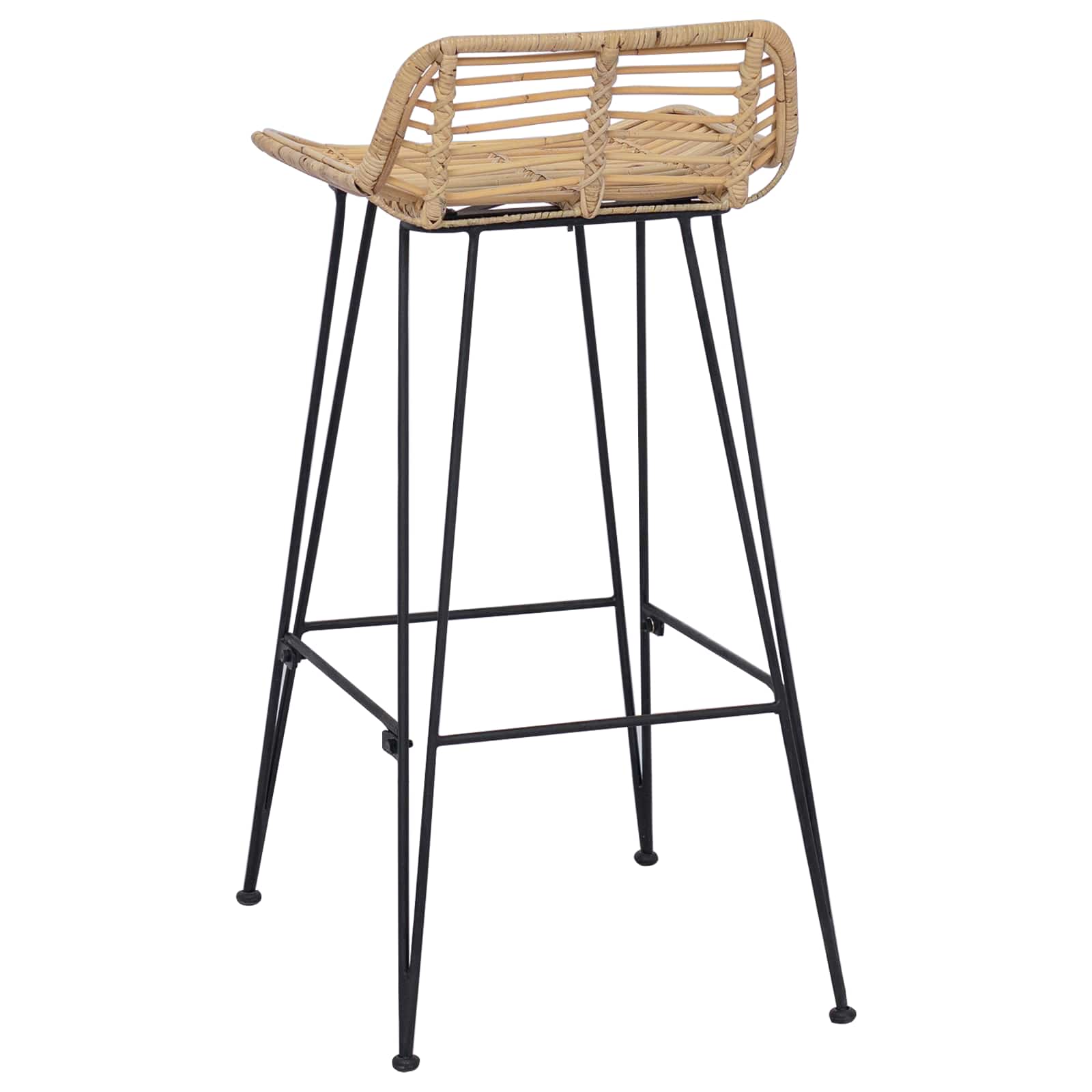 Bāra krēsls 44 x 46 x 91 cm 18 mm diametra dzelzs stieņi