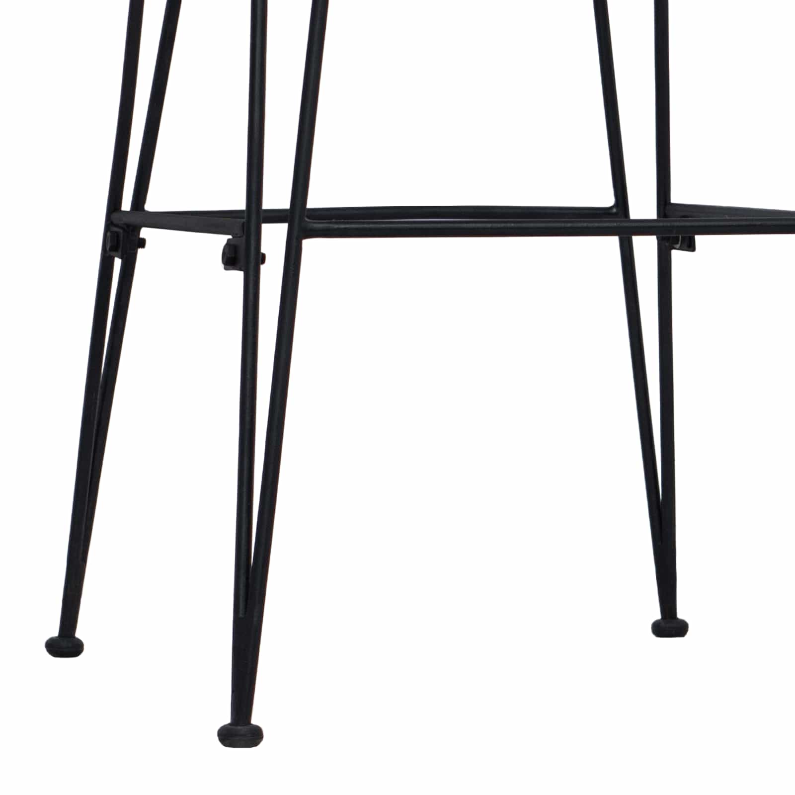 Baro taburetė 2 pcs Natūrali 44 x 55 x 109 cm Ratana ir Plienas