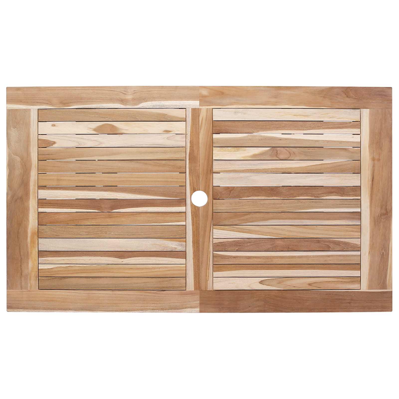 Sulankstomas sodo stalas Natūrali 120 x 70 x 75,5 cm