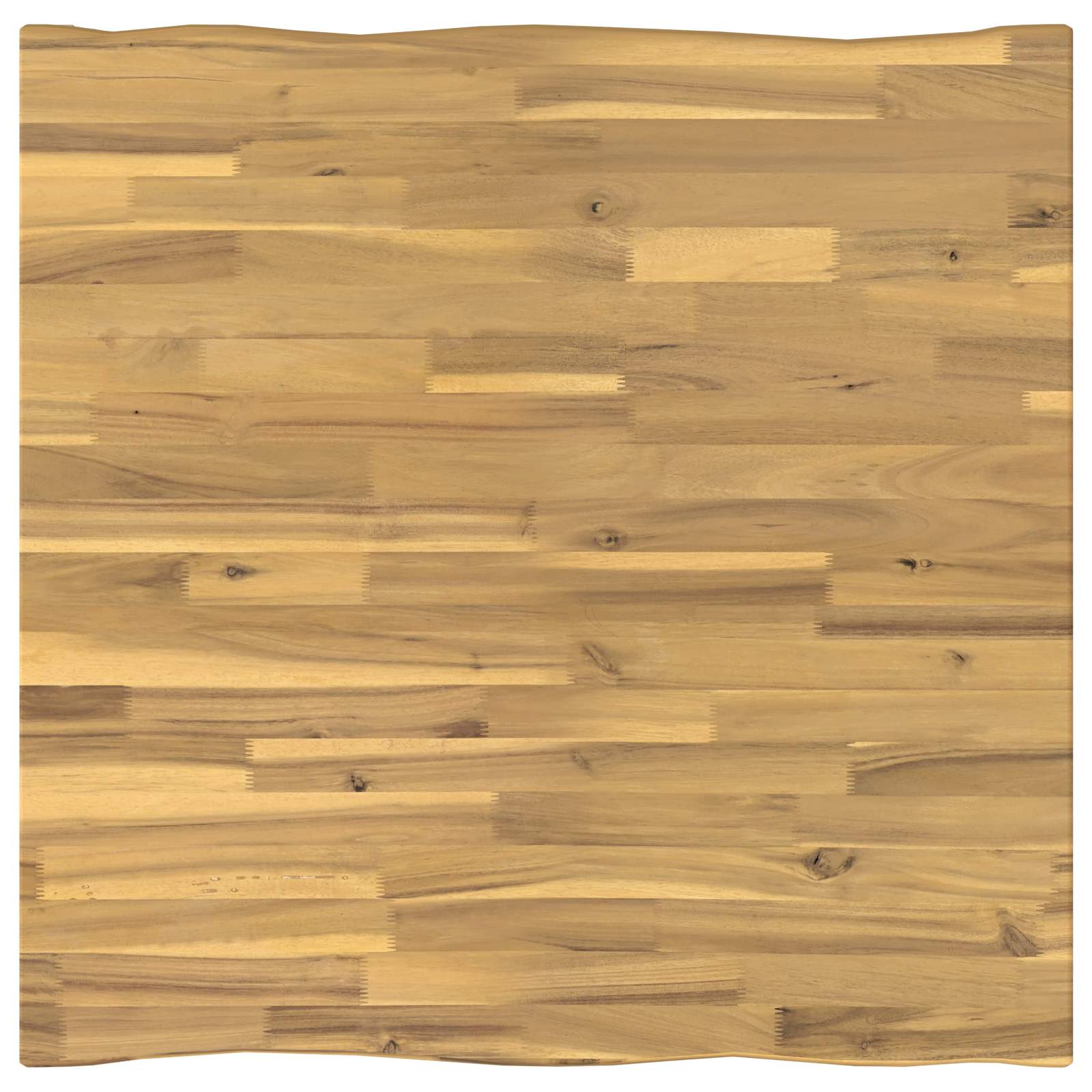 60 x 55 x 75 cm Kietos akacijos mediena Balta ir juoda
