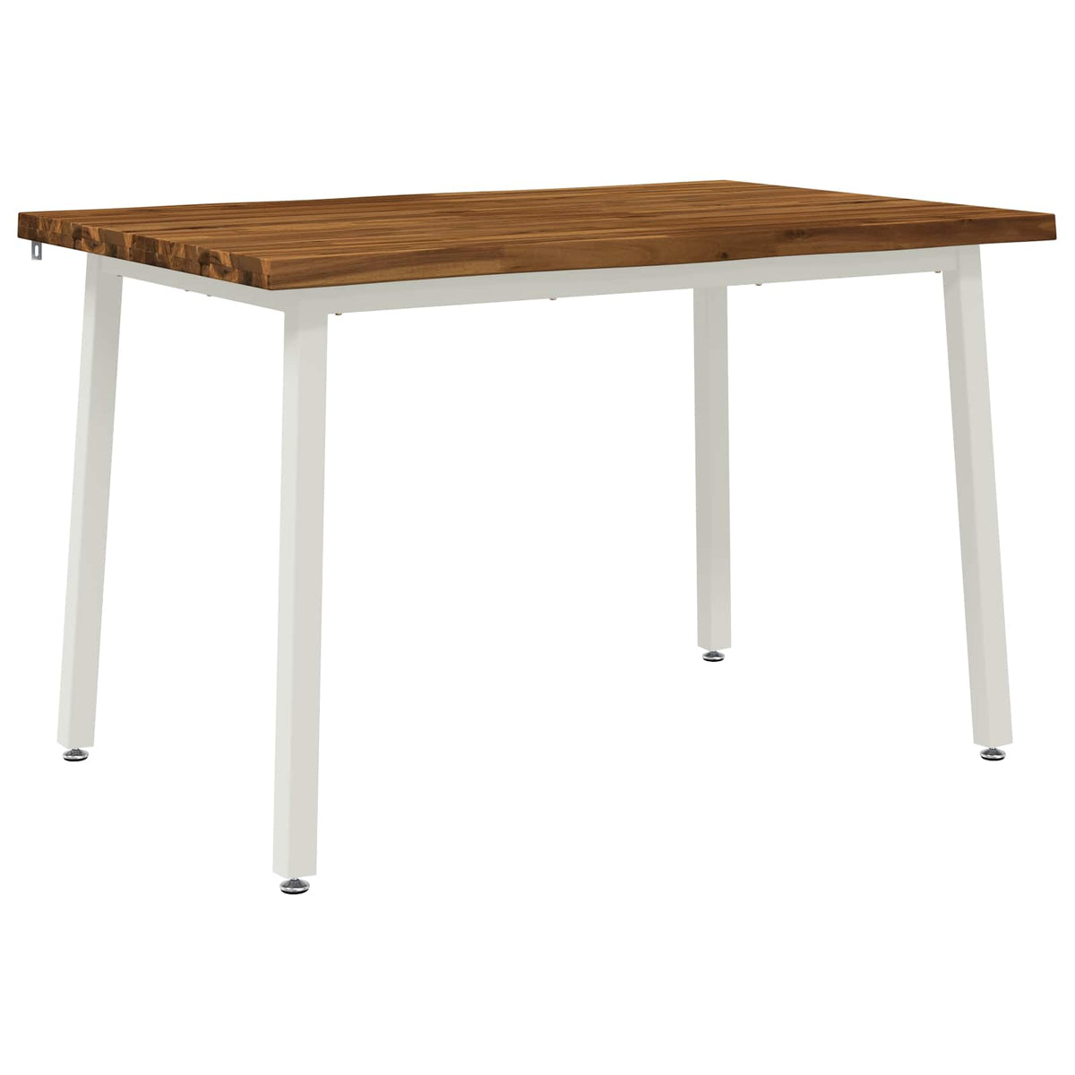 90 x 55 x 75 cm Kietos akacijos mediena Natūrali ir Balta