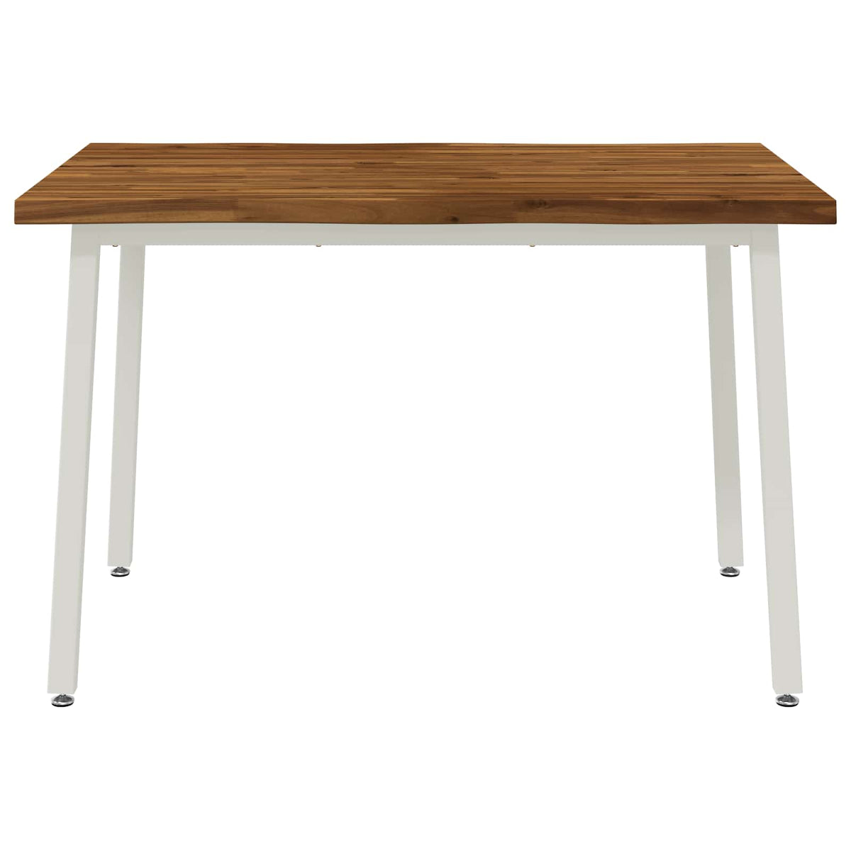 90 x 55 x 75 cm Kietos akacijos mediena Natūrali ir Balta