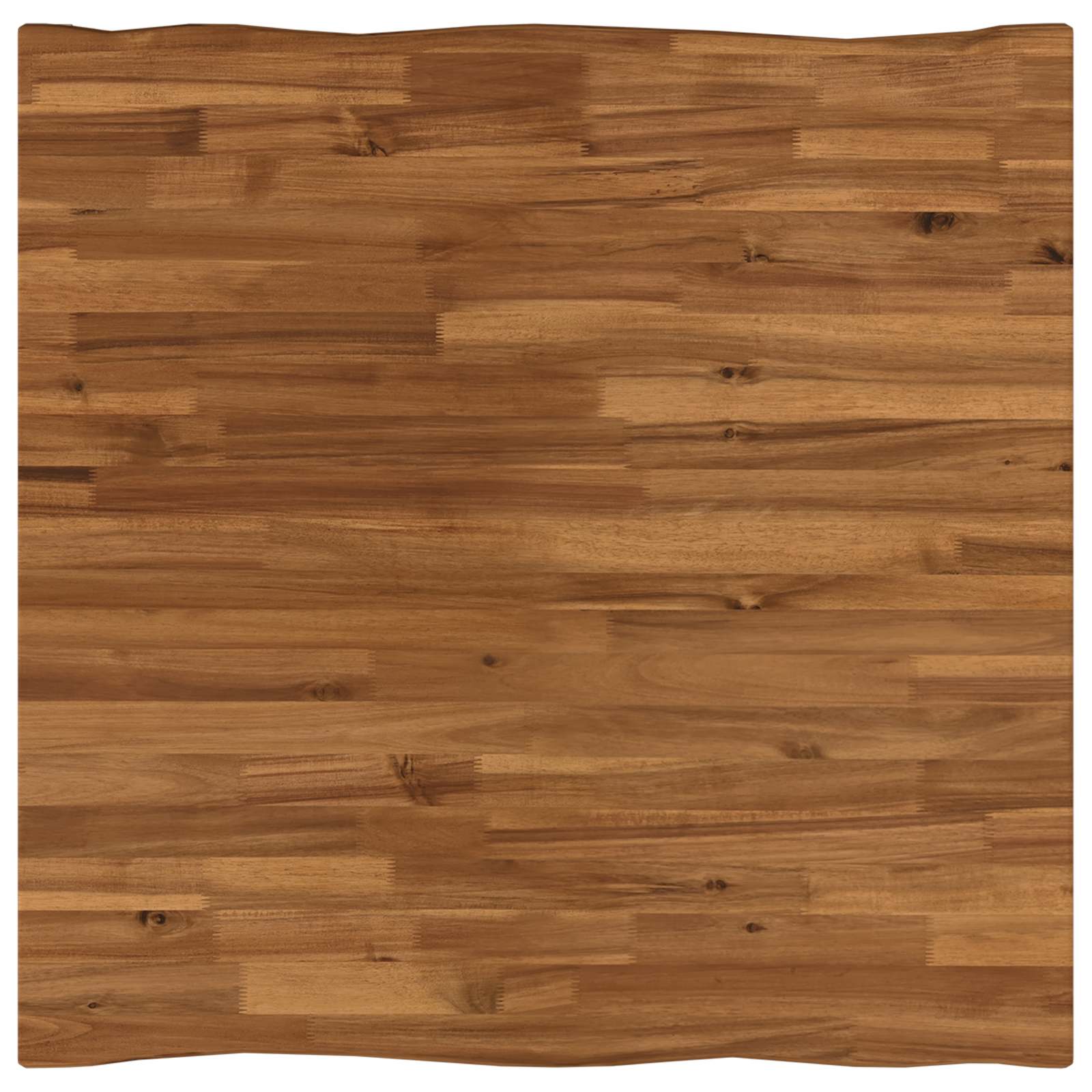 70 x 70 x 75 cm Kietos akacijos mediena Natūrali ir Balta