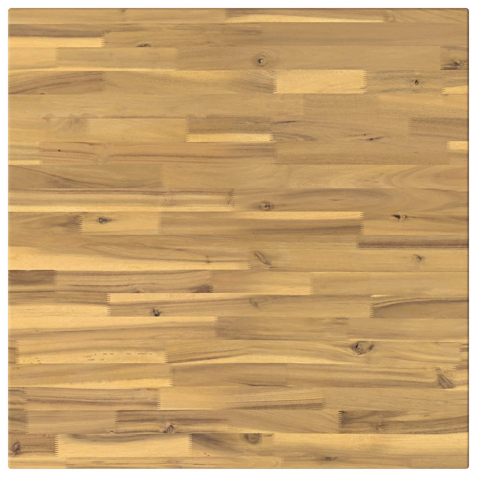 60 x 55 x 75 cm Kietos akacijos mediena Balta Stačiakampio