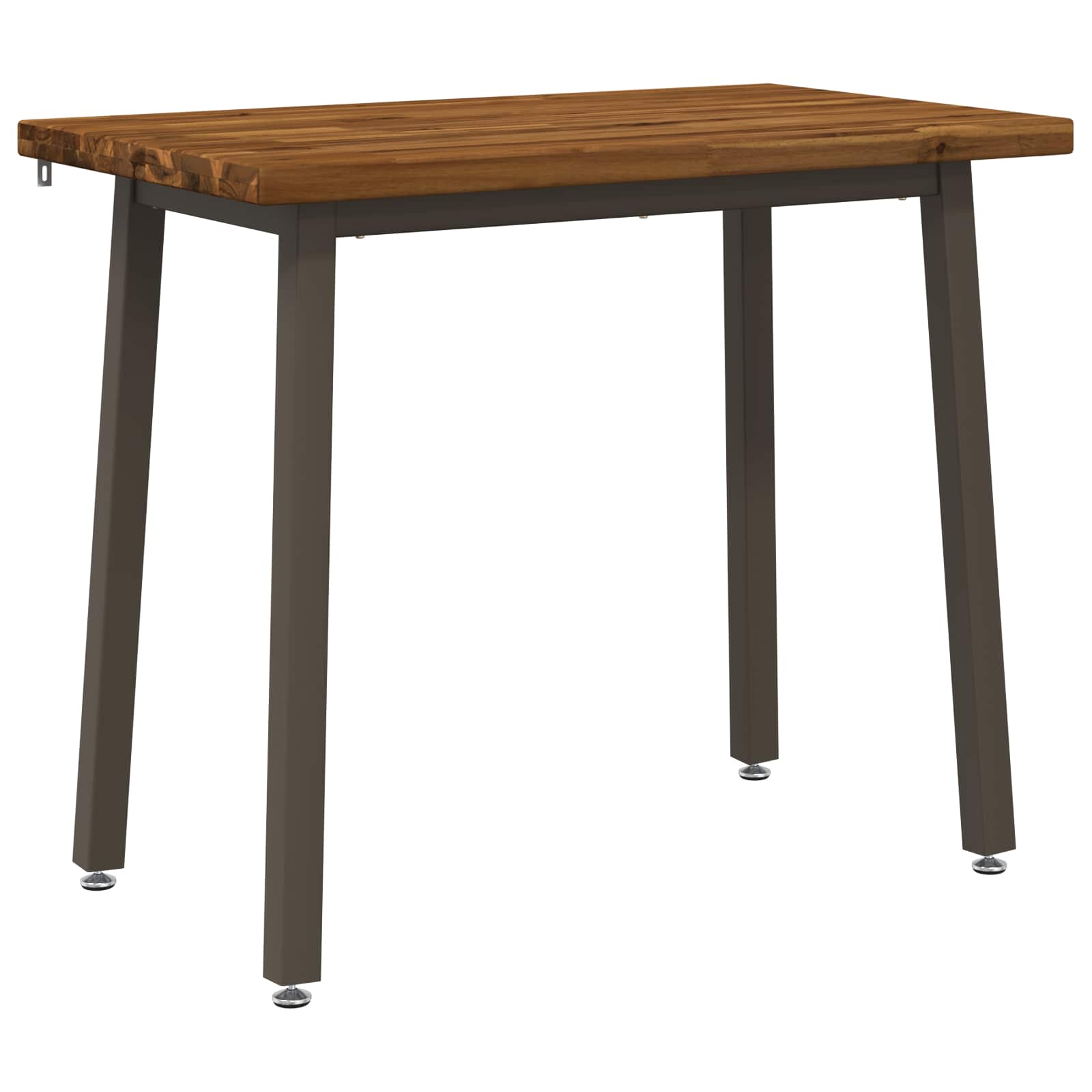 90 x 55 x 75 cm Kietos akacijos mediena Natūralus ir kava