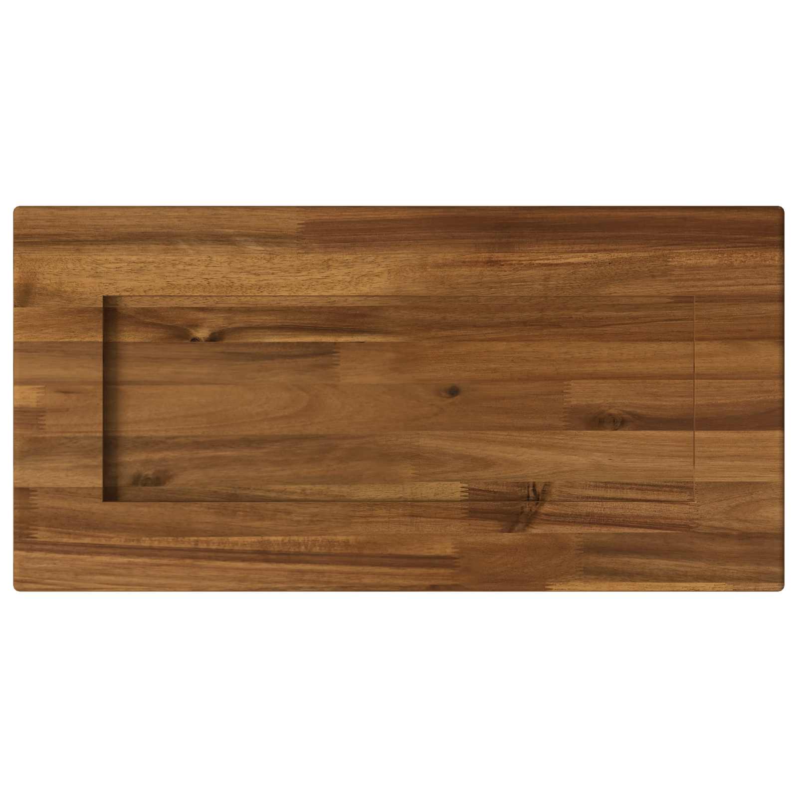 Stačiakampio stalo viršus 90 x 50 x 3,5 cm Stačiakampio