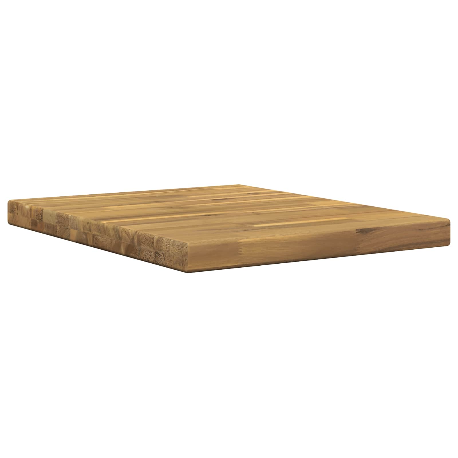 Stačiakampio stalo viršus 90 x 50 x 3,5 cm Stačiakampio Balta
