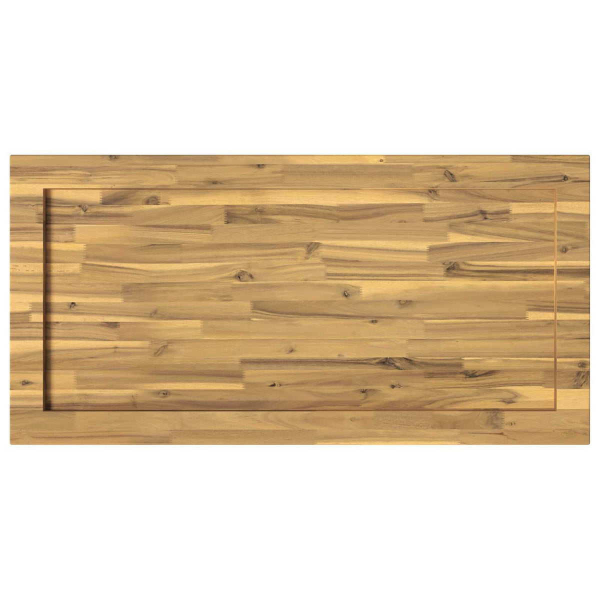 Stačiakampio stalo viršus 90 x 50 x 3,5 cm Stačiakampio Balta
