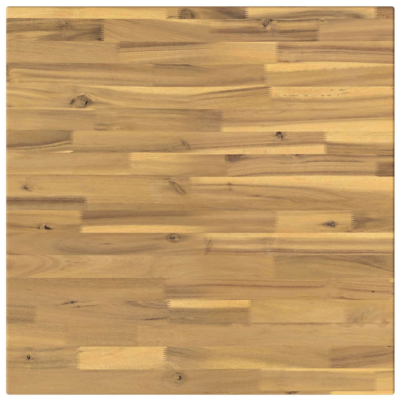 Stačiakampio stalo viršus 70 x 70 x 3,5 cm Kvadrato Balta