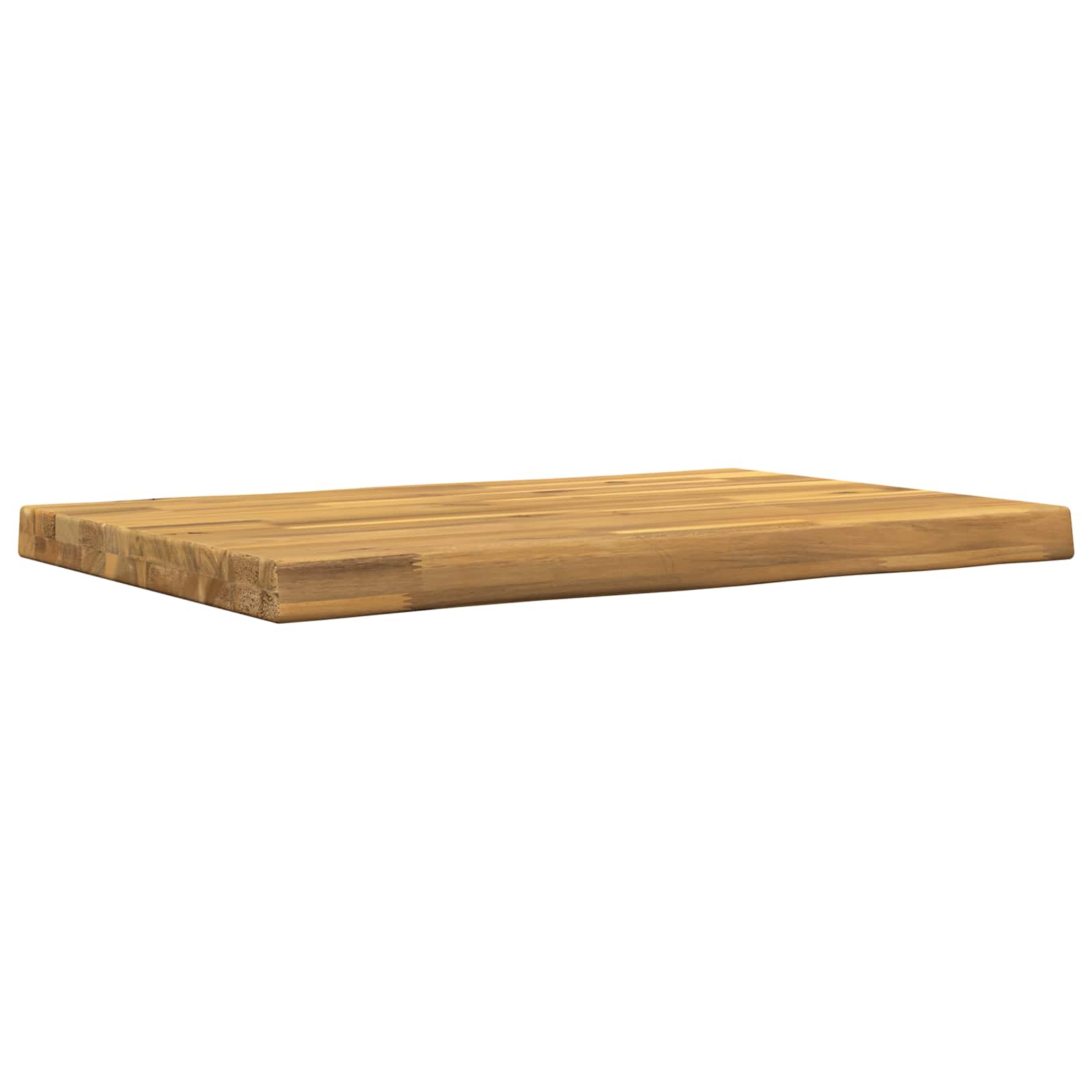 Stačiakampio stalo viršus 90 x 50 x 3,5 cm Stačiakampio Balta