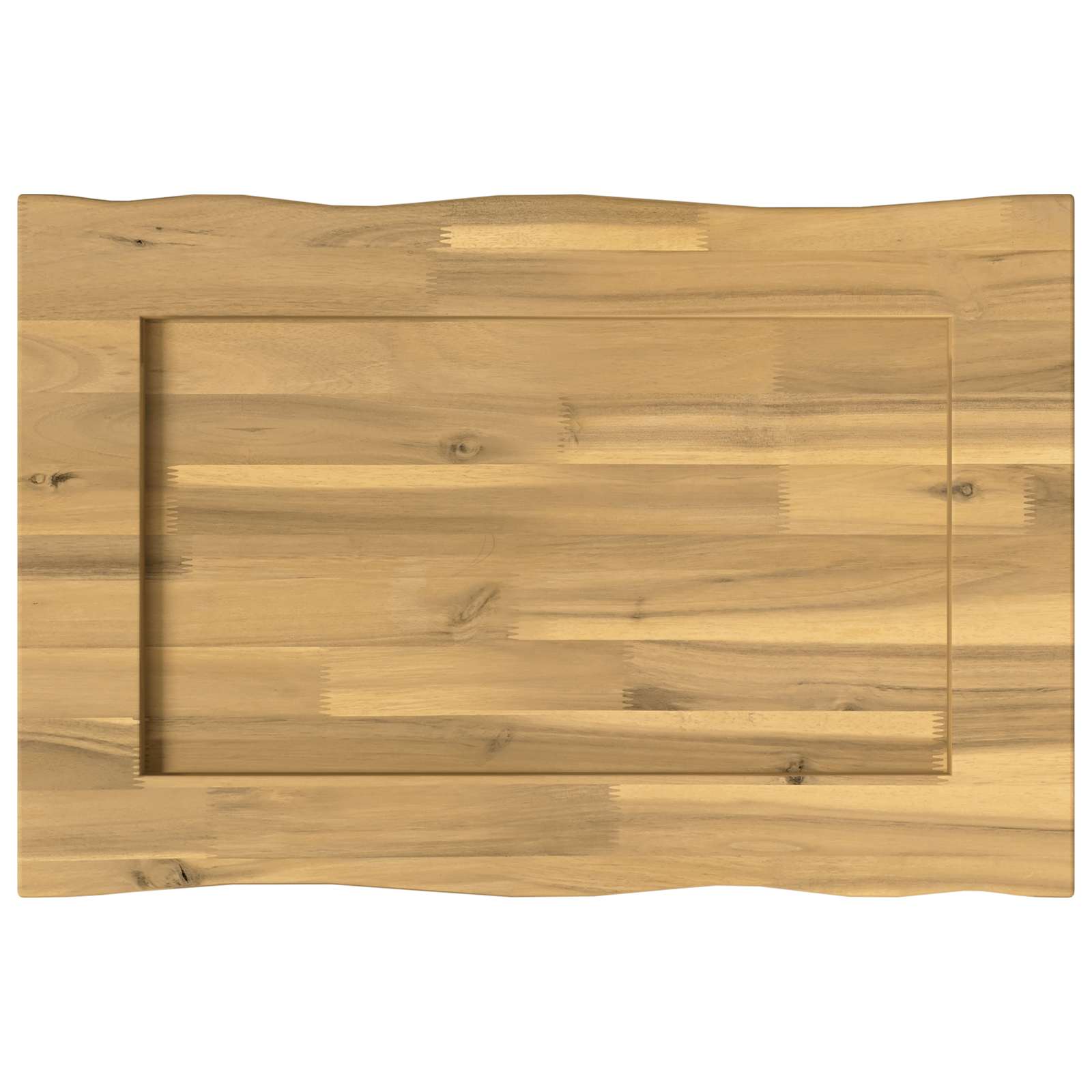Stačiakampio stalo viršus 90 x 50 x 3,5 cm Stačiakampio Balta