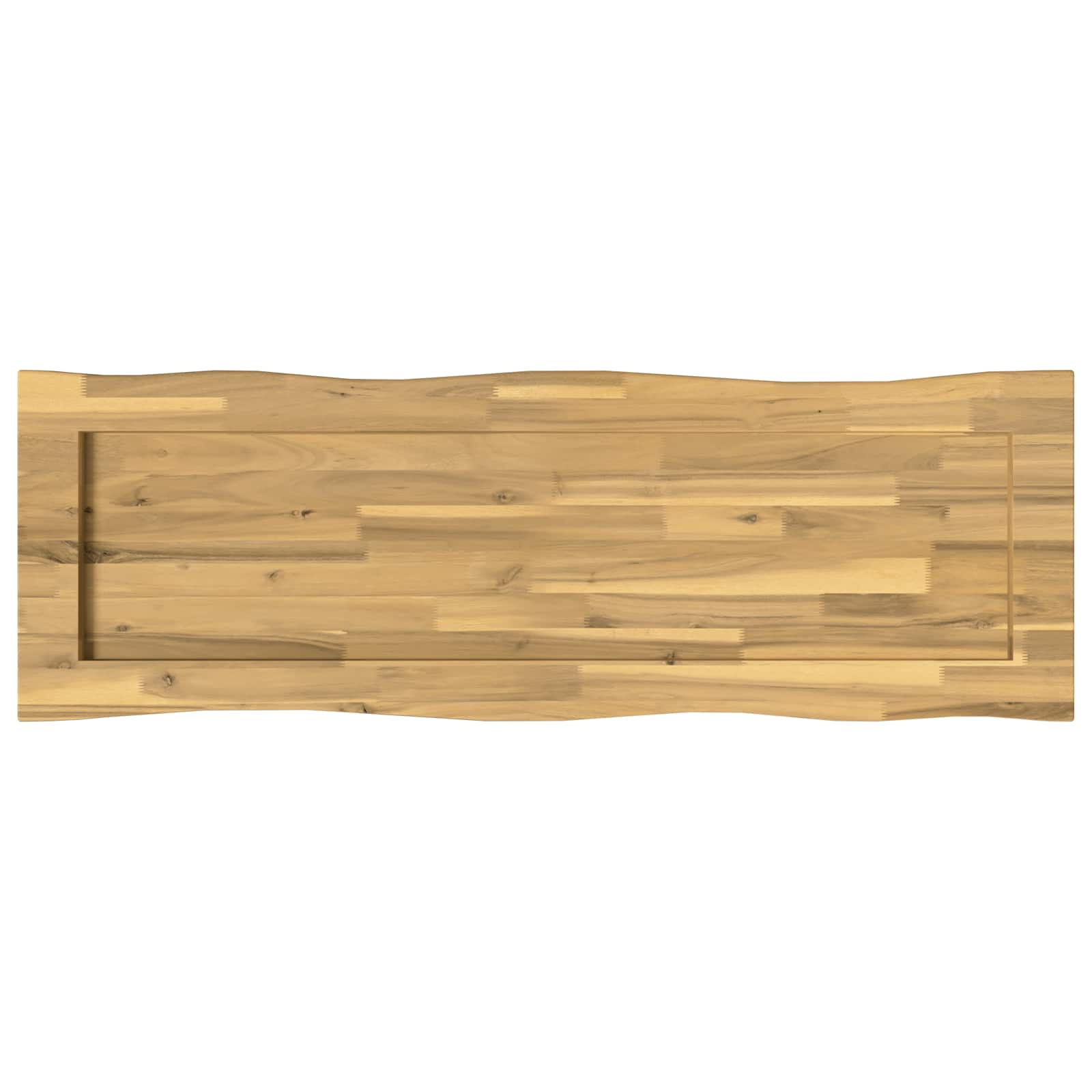 Stačiakampio stalo viršus 90 x 50 x 3,5 cm Stačiakampio Balta