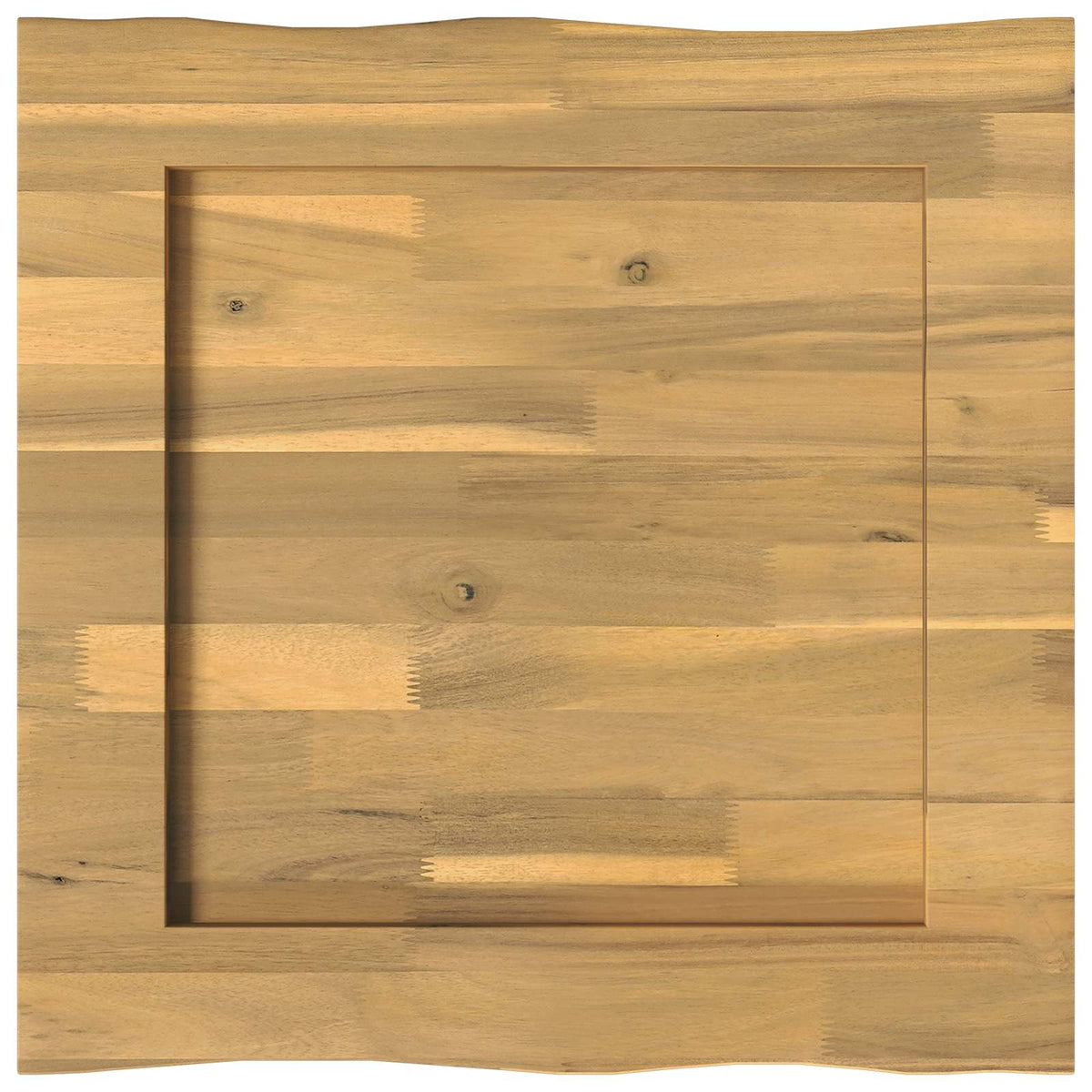 Stačiakampio stalo viršus 50 x 50 x 3,5 cm Kvadrato Balta