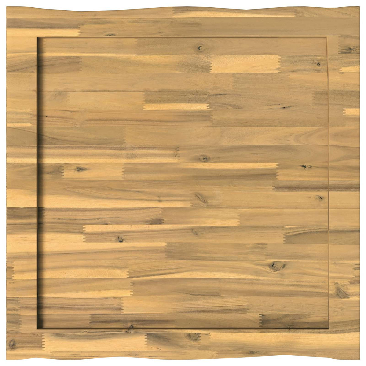 Stačiakampio stalo viršus 70 x 70 x 3,5 cm Kvadrato Balta