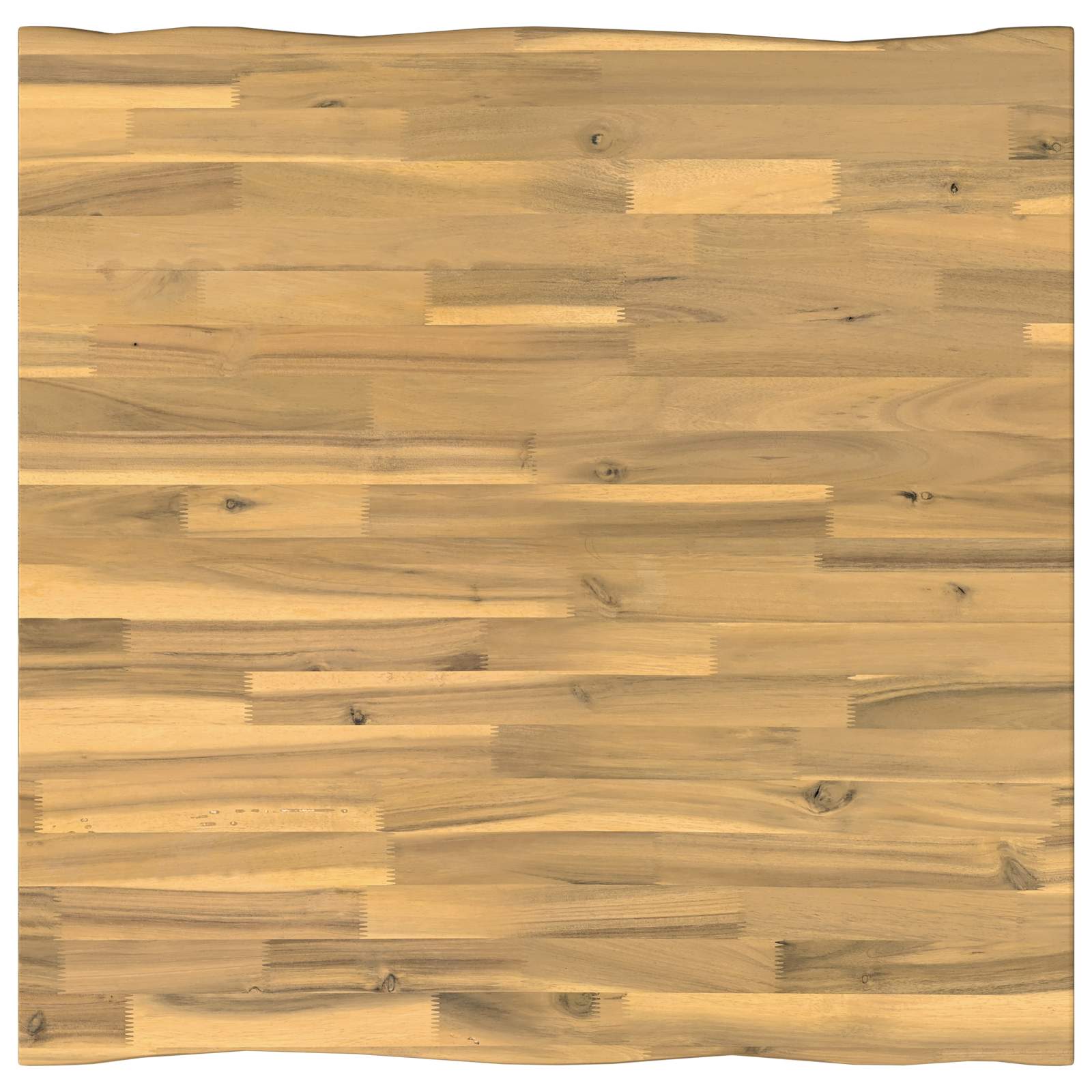 Stačiakampio stalo viršus 80 x 80 x 3,5 cm Kvadrato Balta