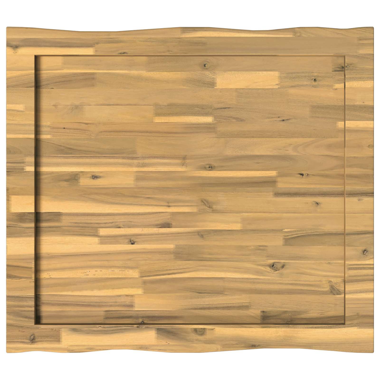 Stačiakampio stalo viršus 90 x 50 x 3,5 cm Stačiakampio Balta