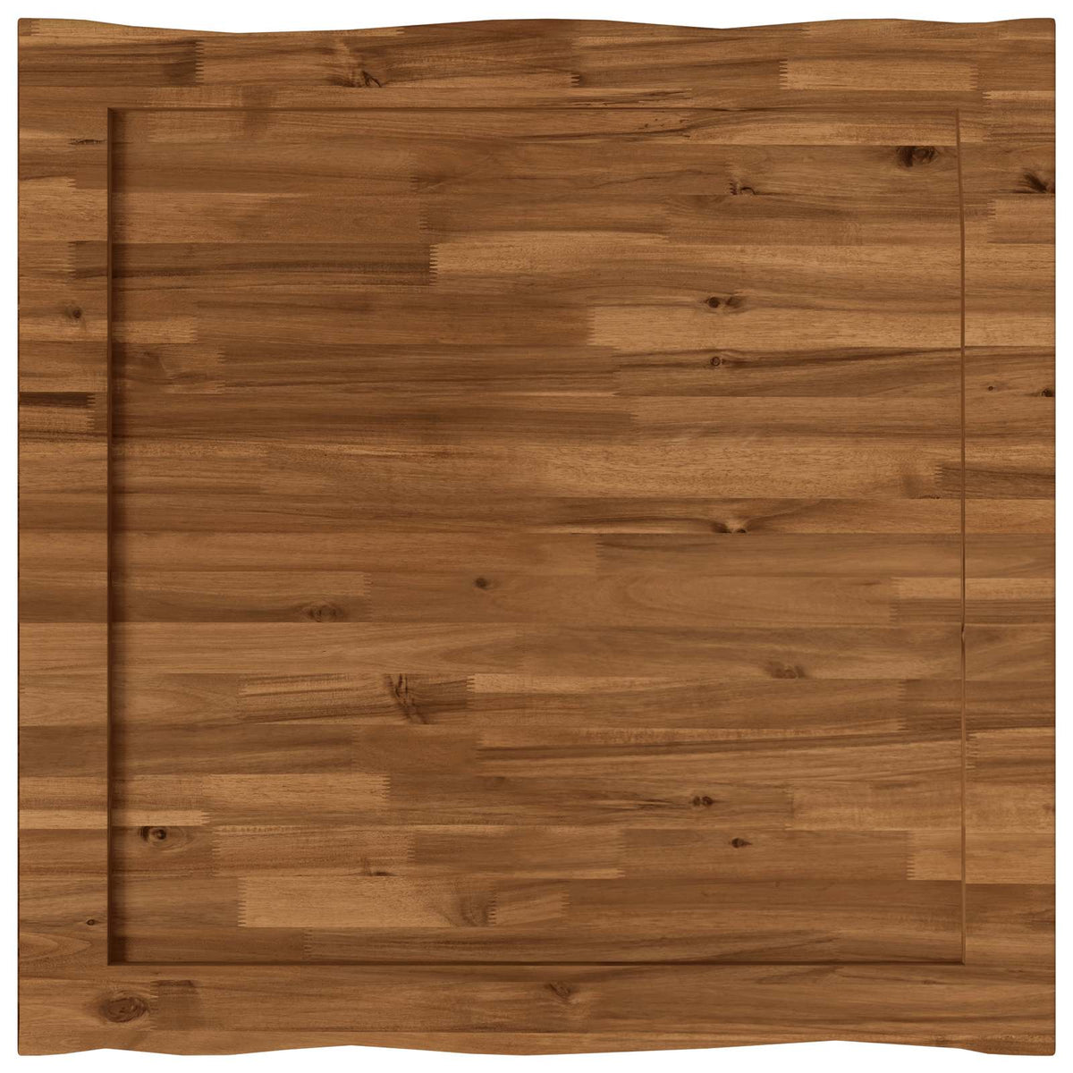 Stačiakampio stalo viršus 90 x 90 x 3,5 cm Kvadrato Natūrali