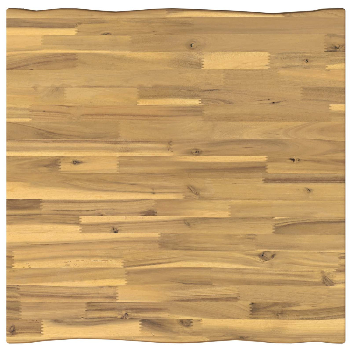 60 x 55 x 75 cm Kietos akacijos mediena Balta ir juoda