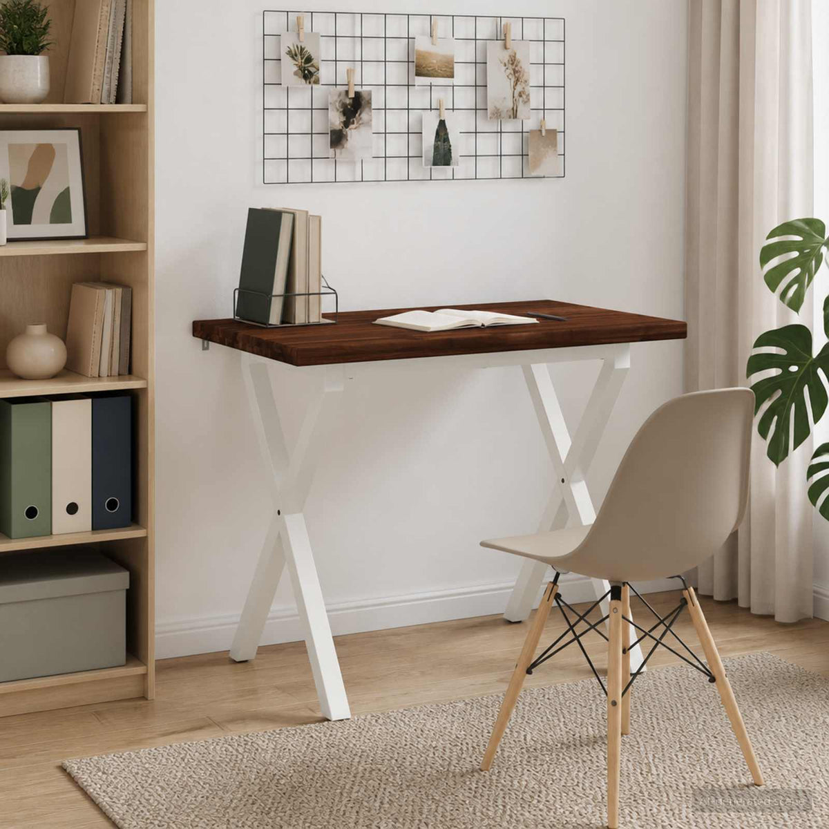 Kvadratinis valgomojo stalas 90 x 55 x 75 cm