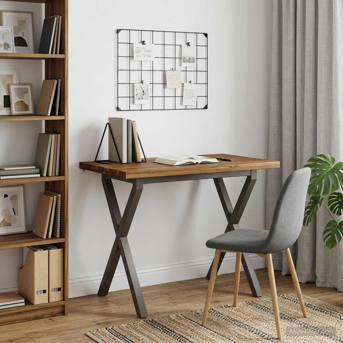 Kvadratinis valgomojo stalas 110 x 55 x 75 cm