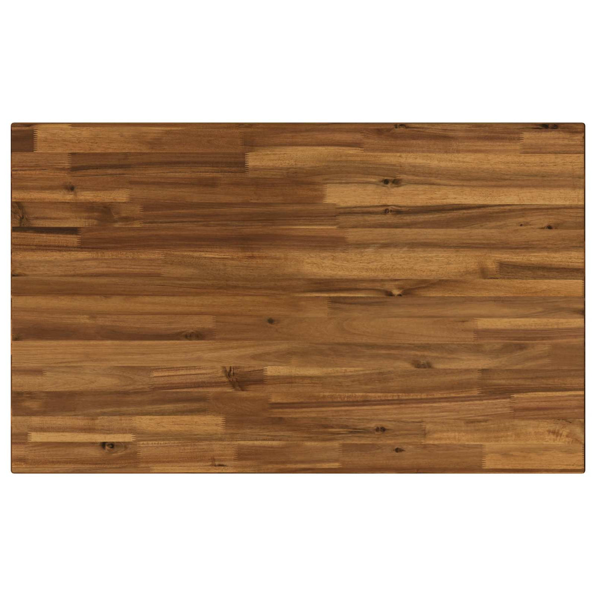 90 x 55 x 75 cm Kietos akacijos mediena Natūrali ir Balta