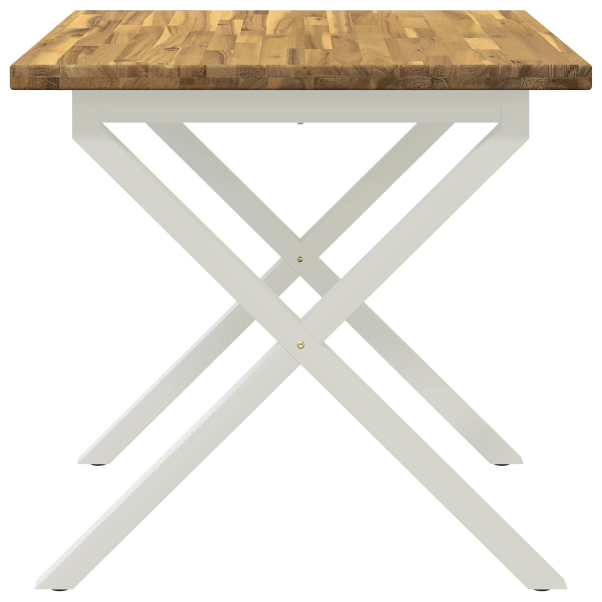 Kvadratinis valgomojo stalas 80 x 80 x 75 cm