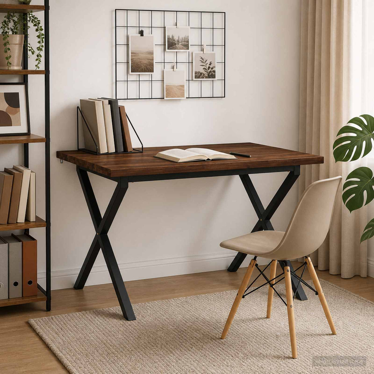 Kvadratinis valgomojo stalas 120 x 80 x 75 cm