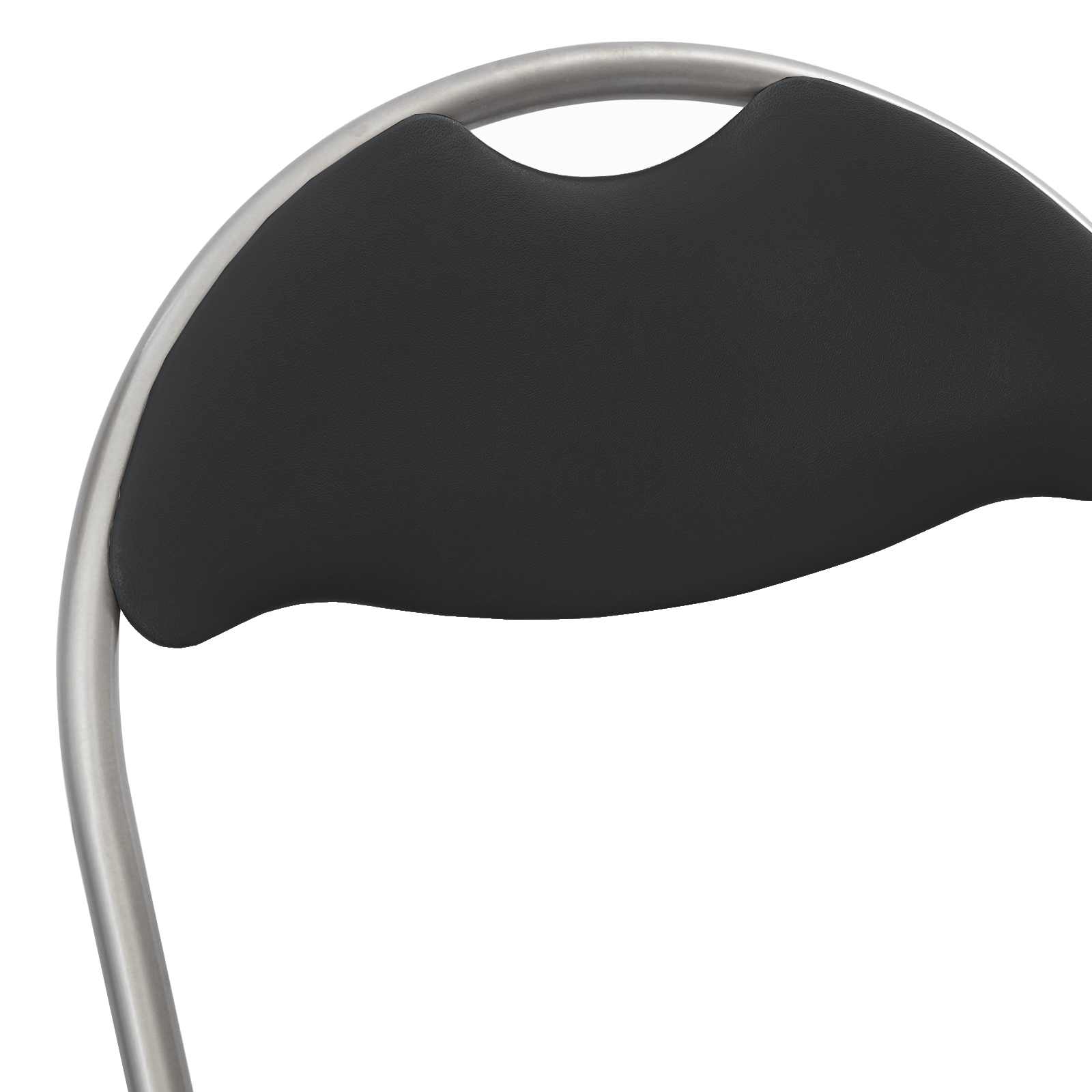 Sulankstoma kėdė 2 pcs Juoda ir pilka 48 x 43,5 x 81 cm