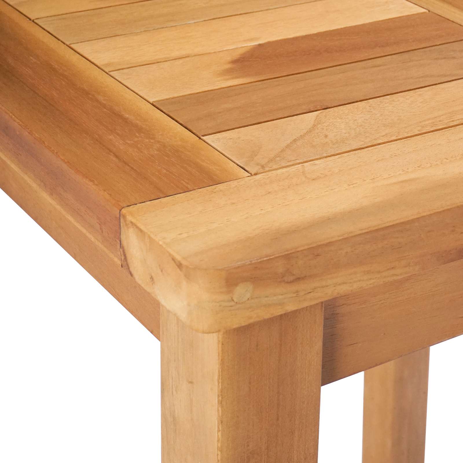Baro stalas Natūrali 60 x 60 x 105 cm Kietasis teak
