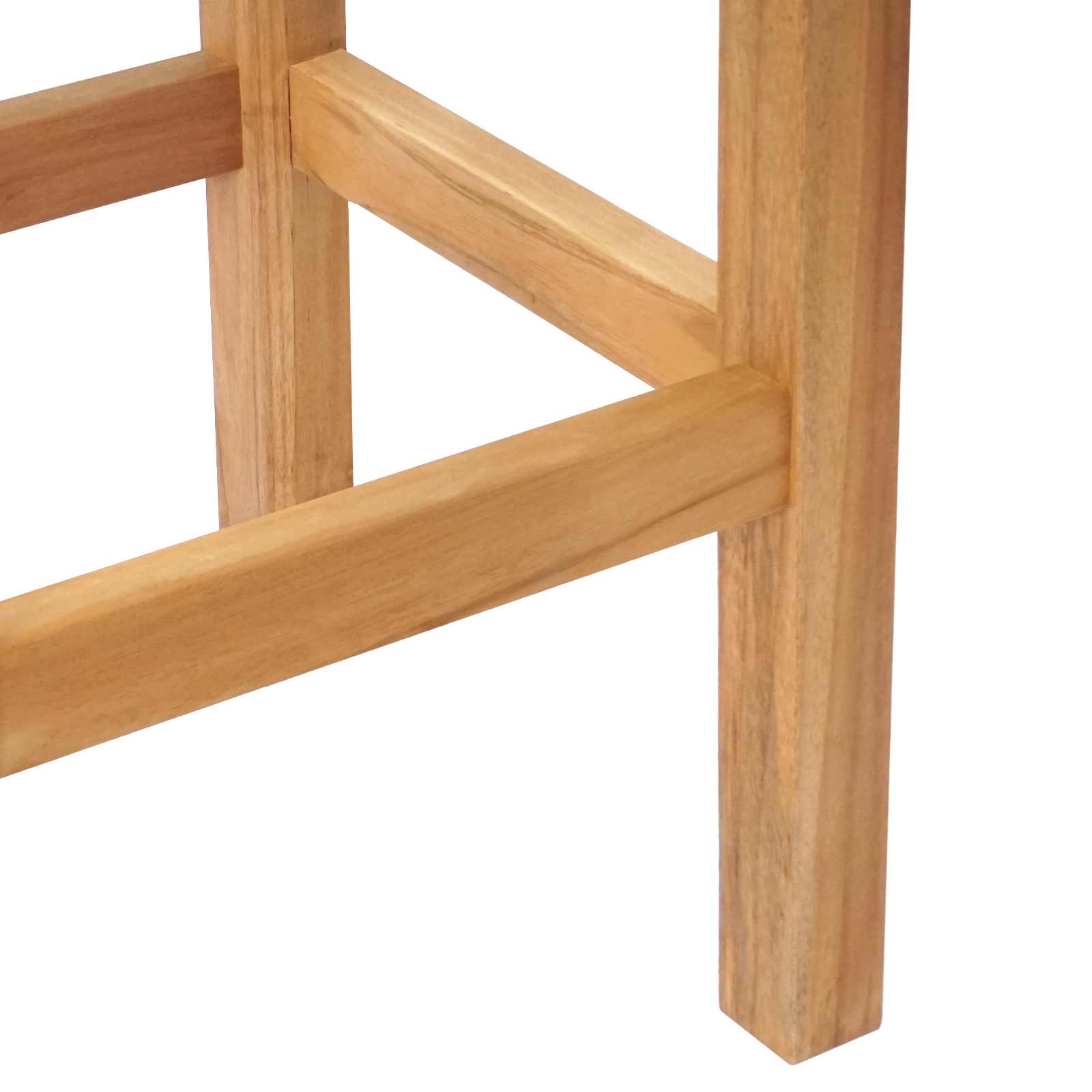 Baro taburetė 4 pcs Ruda Kieto teka medžio
