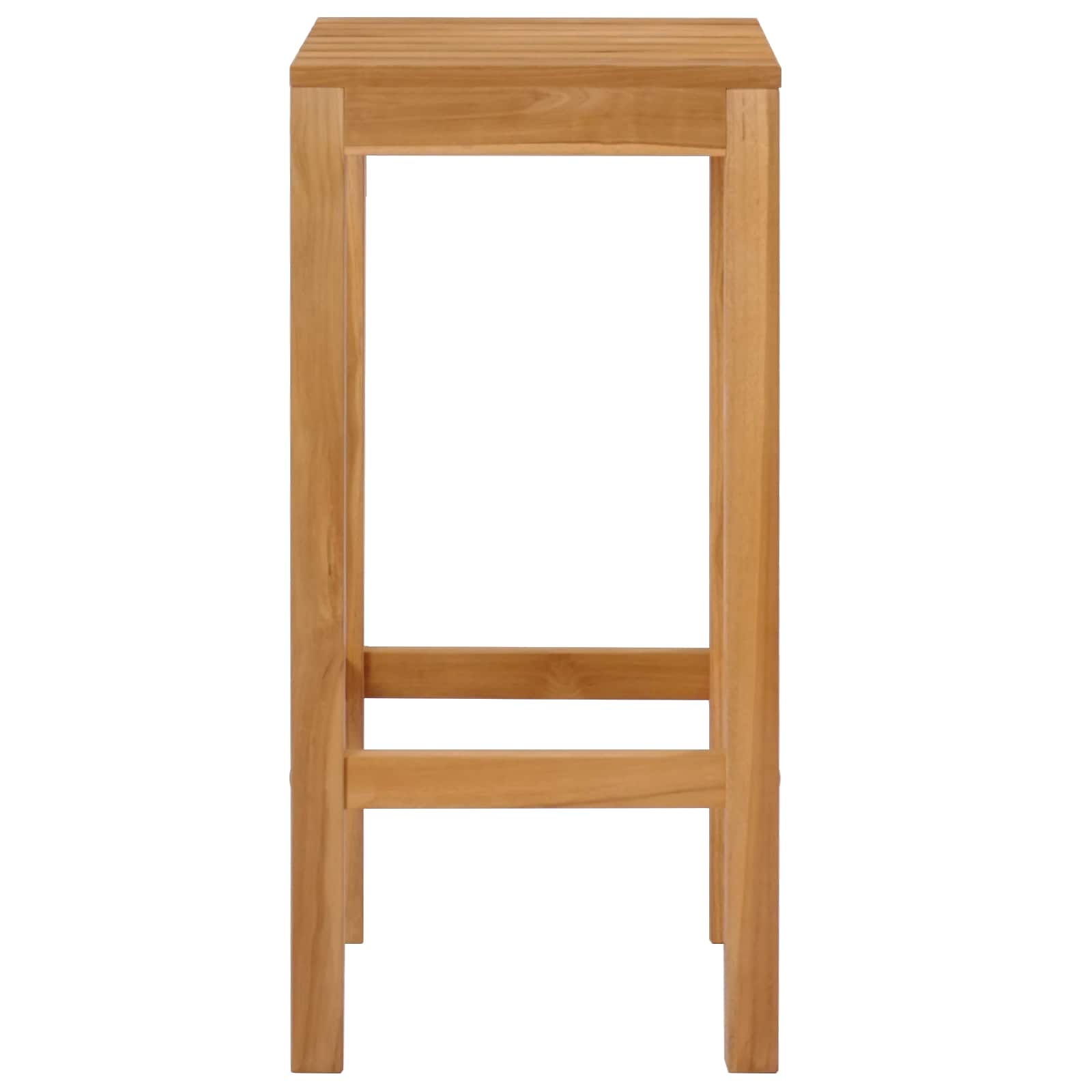 Baro taburetė 4 pcs Ruda Kieto teka medžio