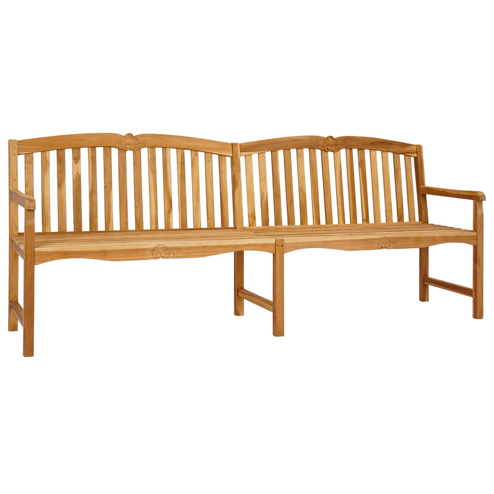 Rankų darbo rožių suolelis Natūrali 228 x 61 x 94,5 cm