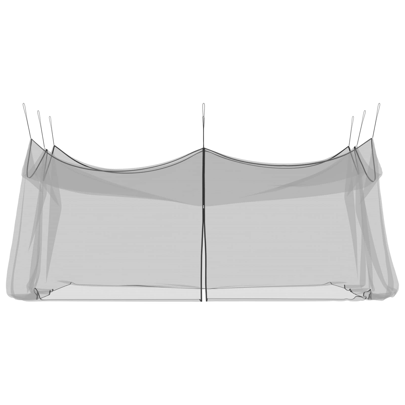 Sodo uodų tinklas 156 akys Juoda 3 x 6 x 2,5 m Poliesteris