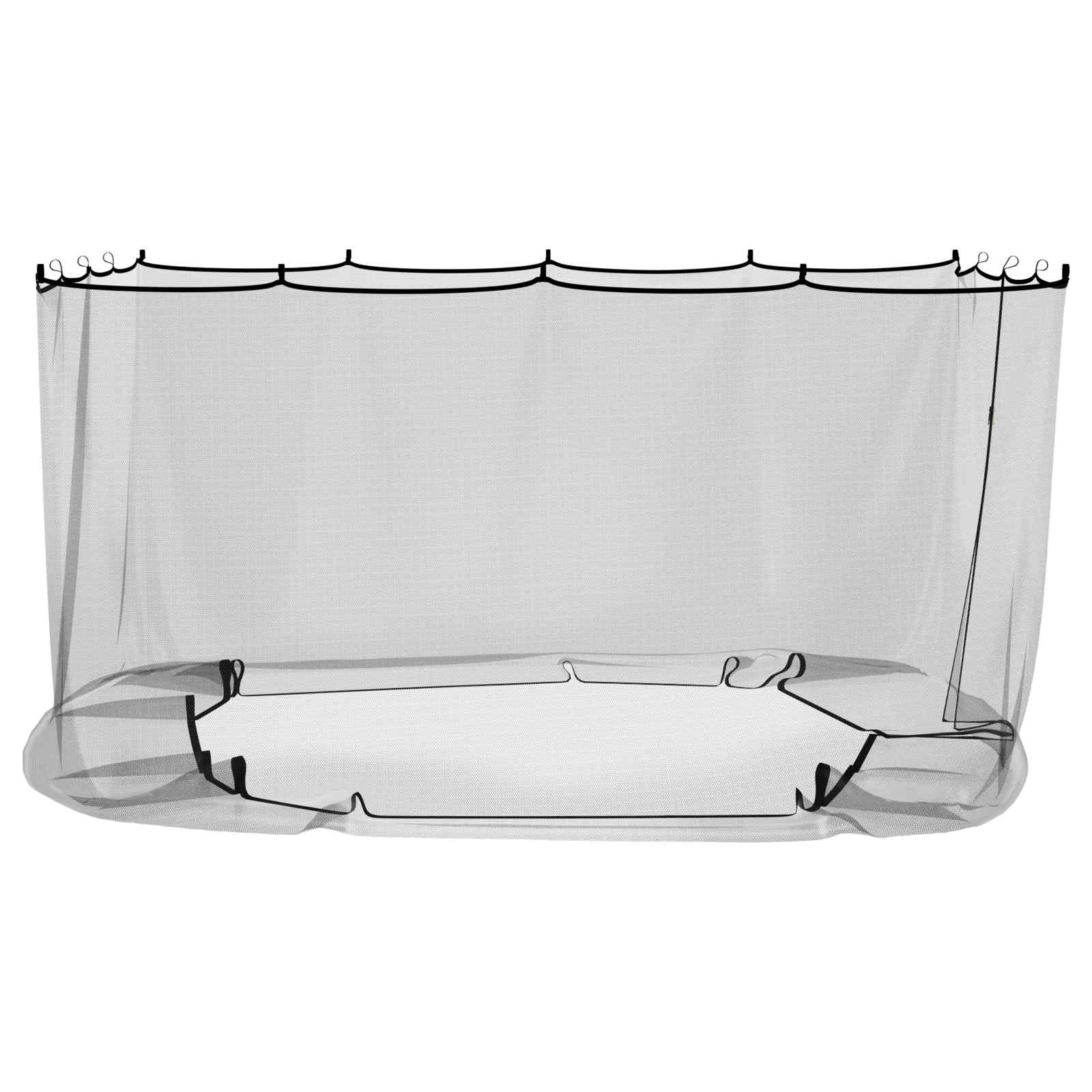 Uodų tinklelį pavėsinei 220 tinklas Juoda 4 x 3 x 2 cm